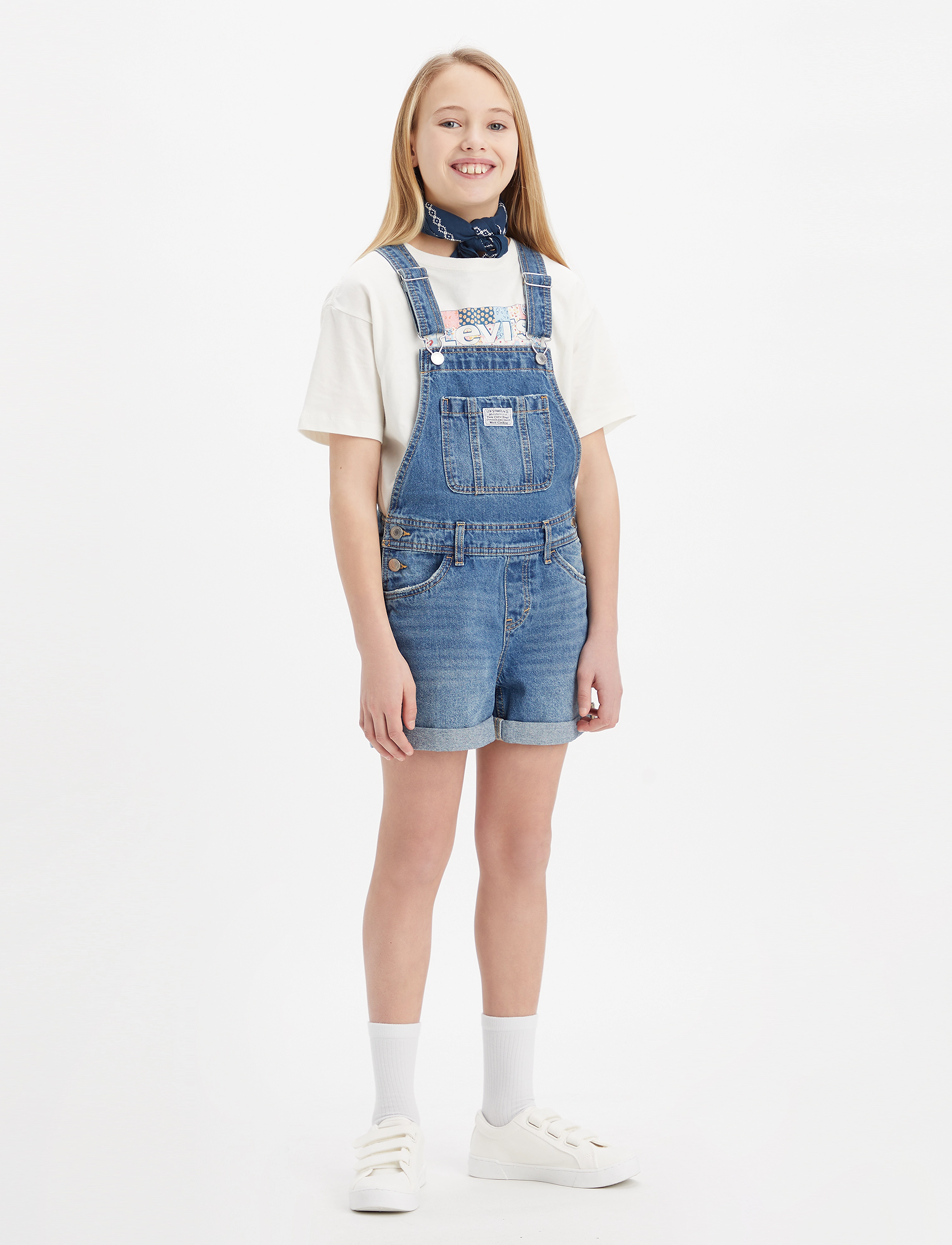 Levi's - Levi's Classic Shortalls - blue - 2