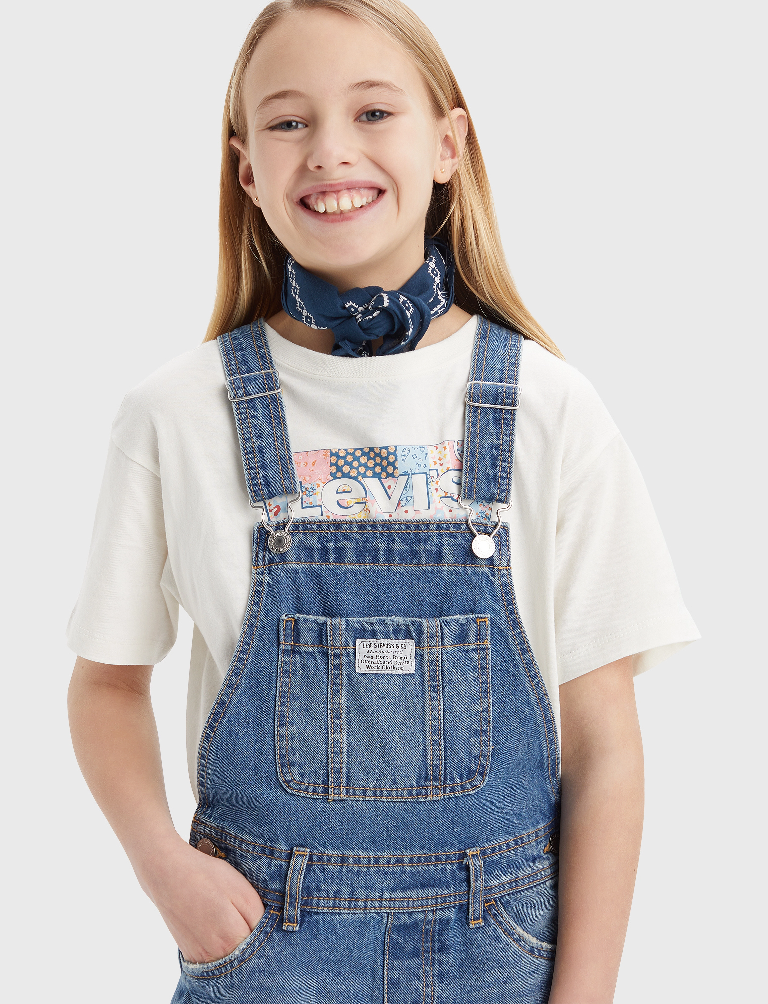 Levi's - Levi's Classic Shortalls - blue - 4