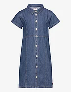 Levi's Button-Front Denim Dress - BLUE