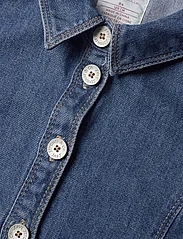 Levi's - Levi's Button-Front Denim Dress - lühikeste varrukatega vabaaja kleidid - blue - 2