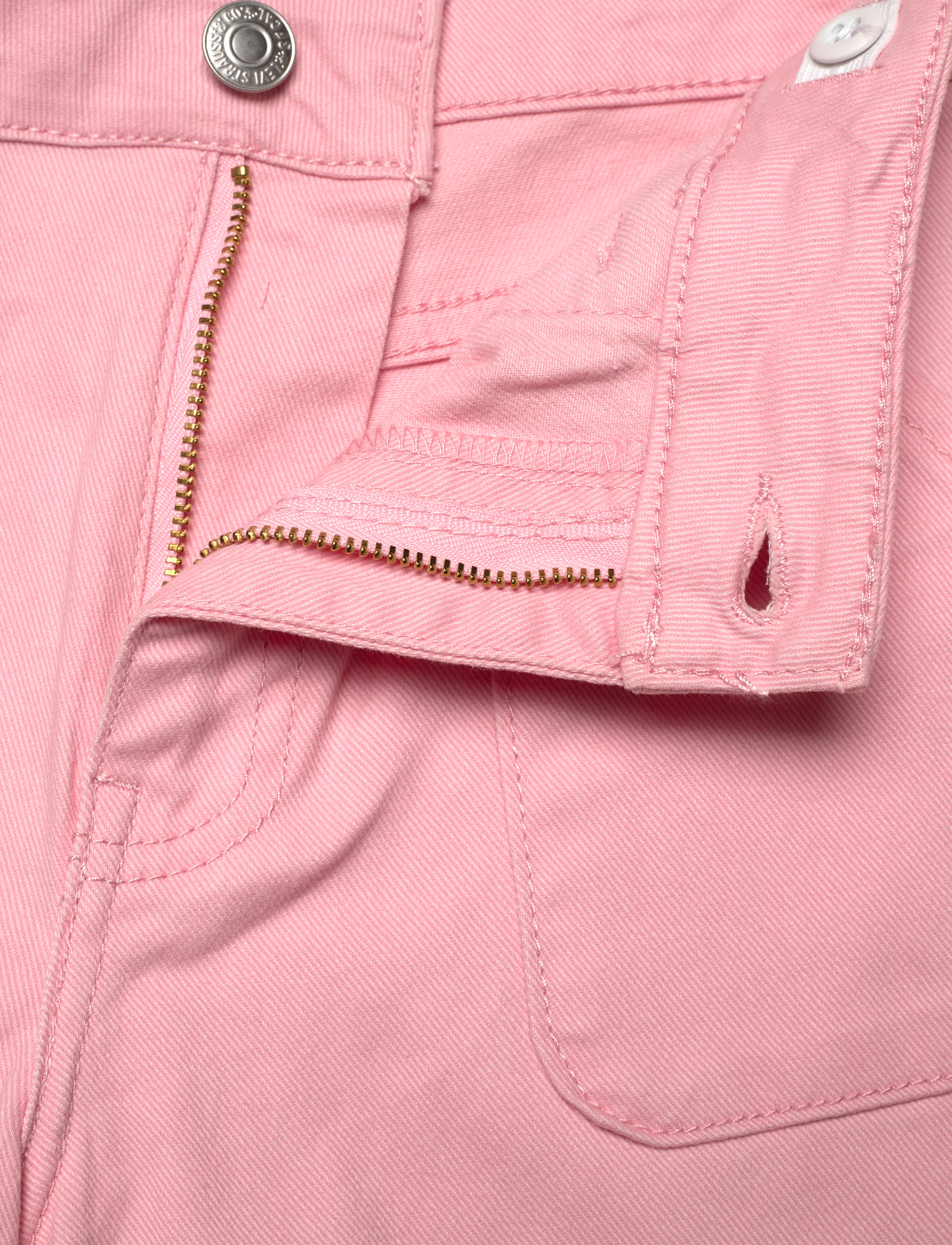 Levi's - Levi's Cropped Wide Leg Pants - pink - 3