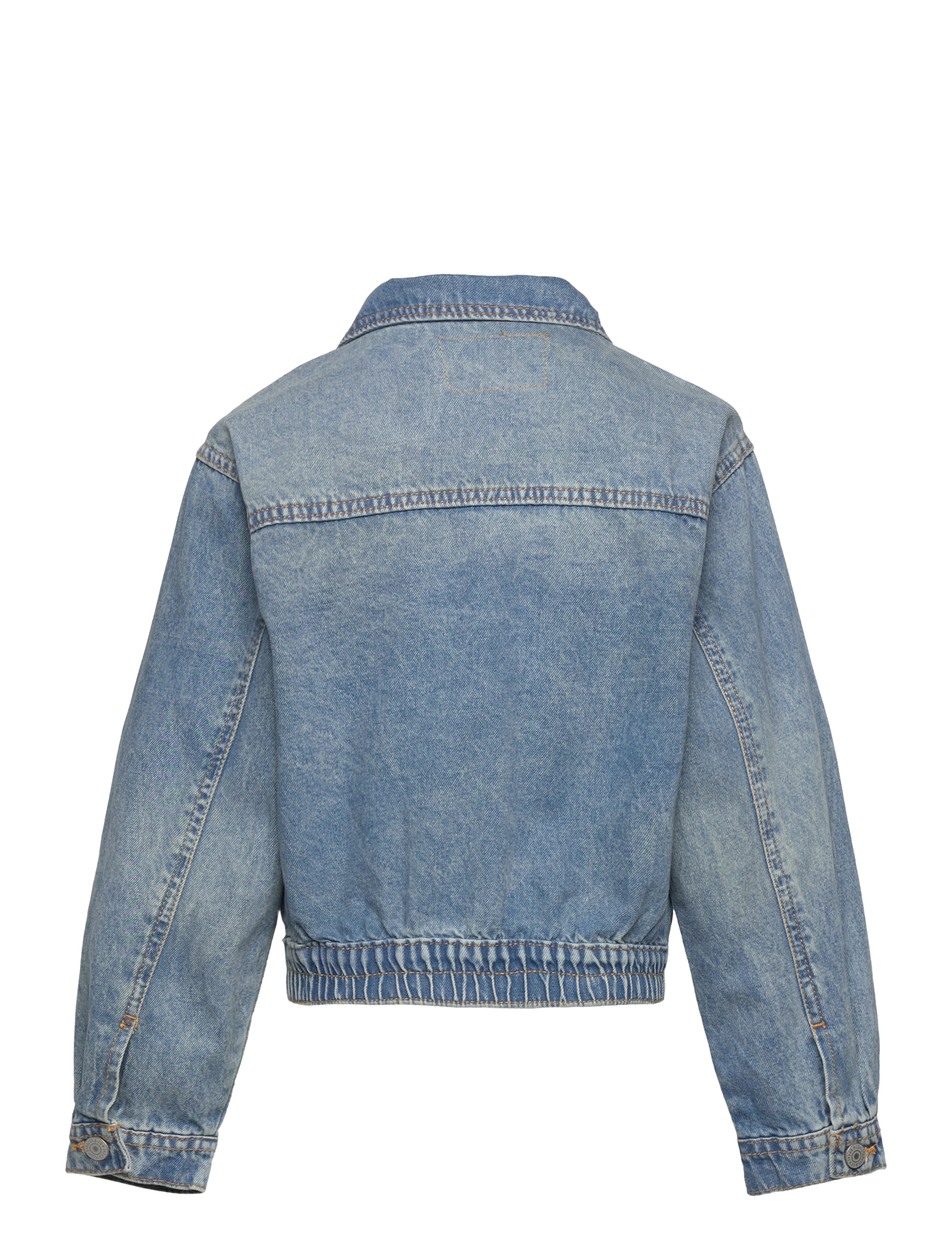 Levi's - Levi's Oversized Scrunchie Waist Trucker Jacket - blue - 1