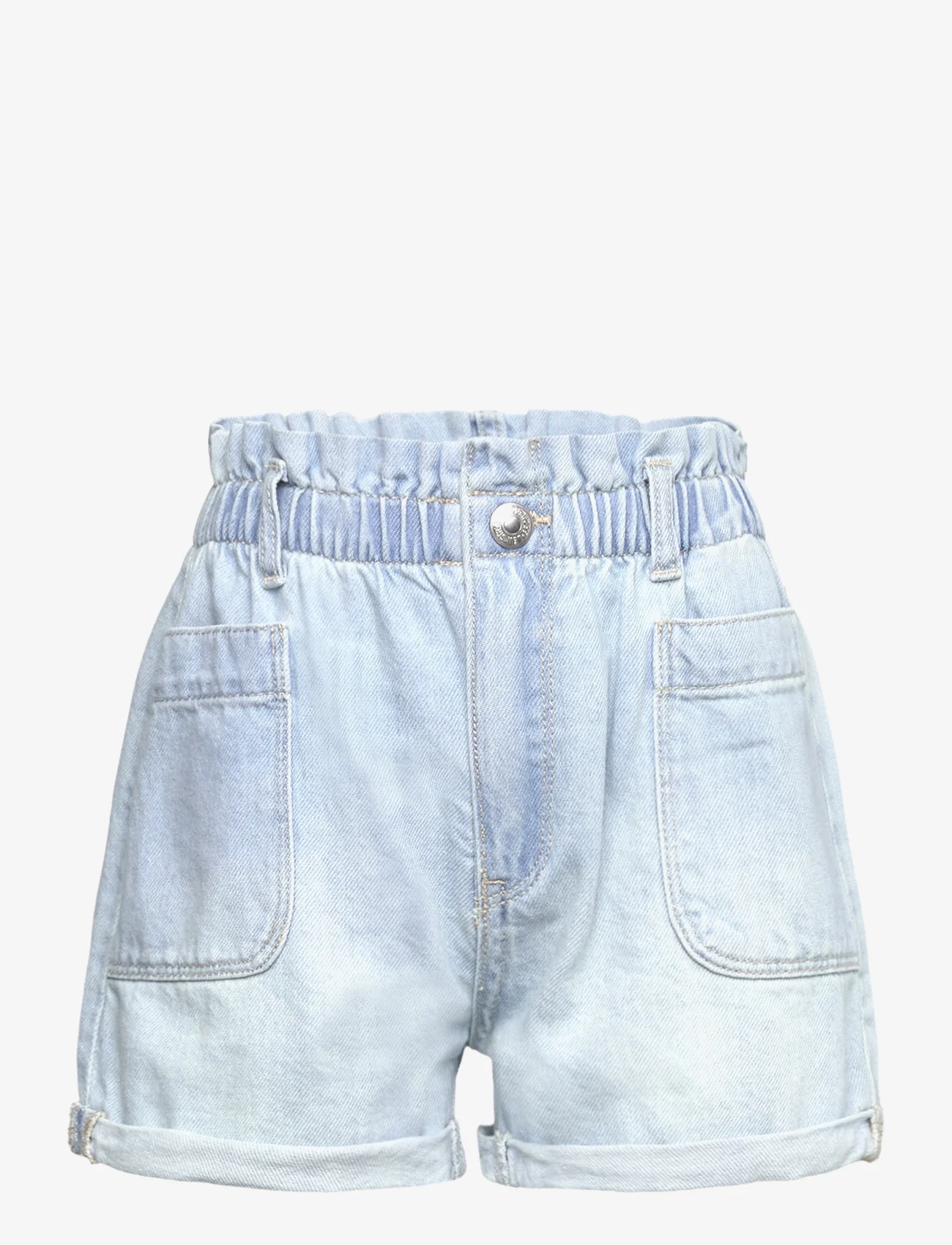 Levi's - Levi's Paper Bag Pocketed Shorts - jeansshorts - blue - 0