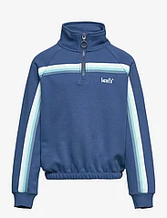Levi's - Levi's Meet and Greet Quarter-Zip Top - sweatshirts - blue - 0