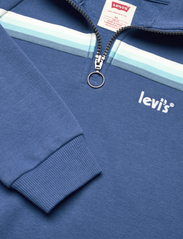 Levi's - Levi's Meet and Greet Quarter-Zip Top - sweatshirts - blue - 5