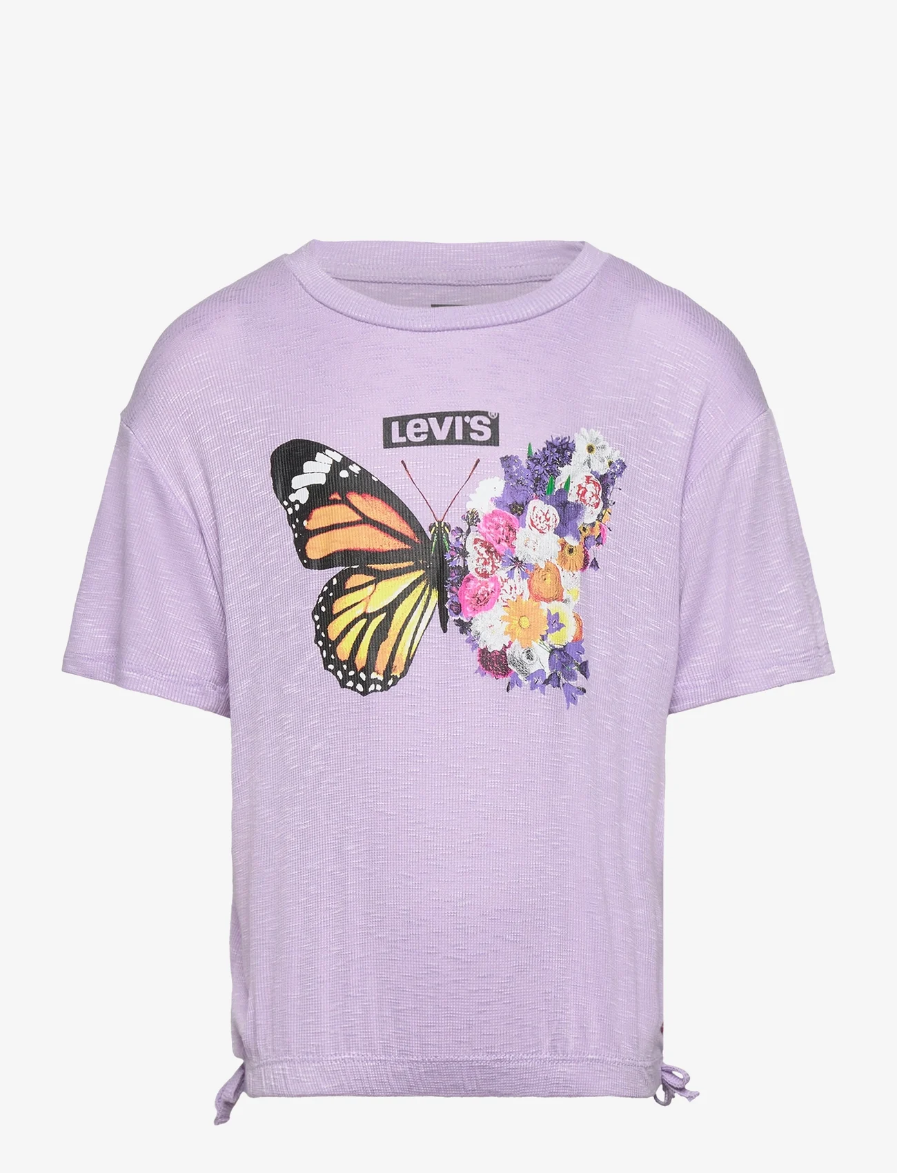 Levi's - Levi's Meet and Greet Cinched Top - kortærmede t-shirts - pink - 0