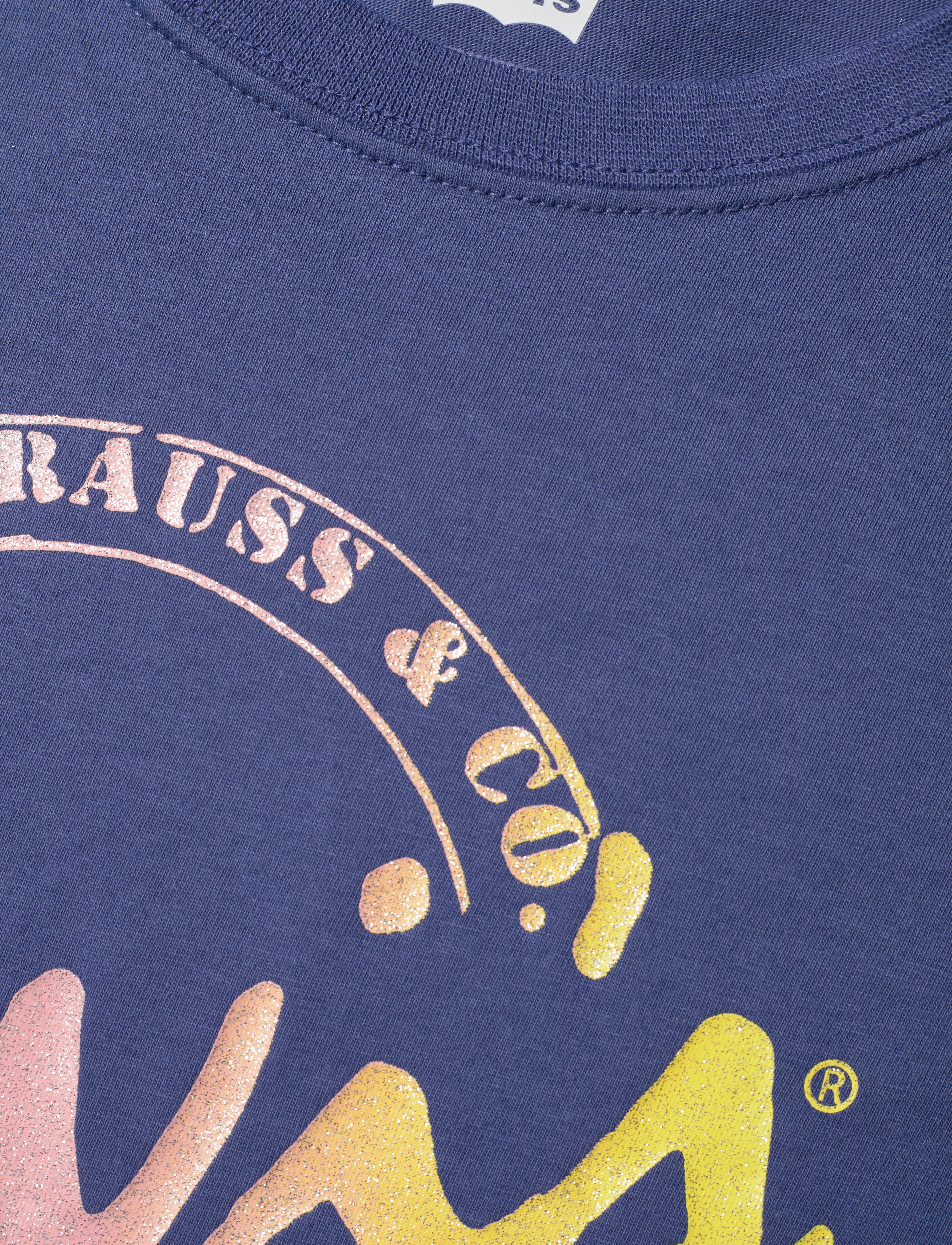 Levi's - Levi's Meet and Greet Script Tee - blue - 2