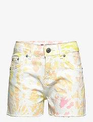 Levi's - Levi's Tie Dye Girlfriend Shorts - jeansshorts - white - 0