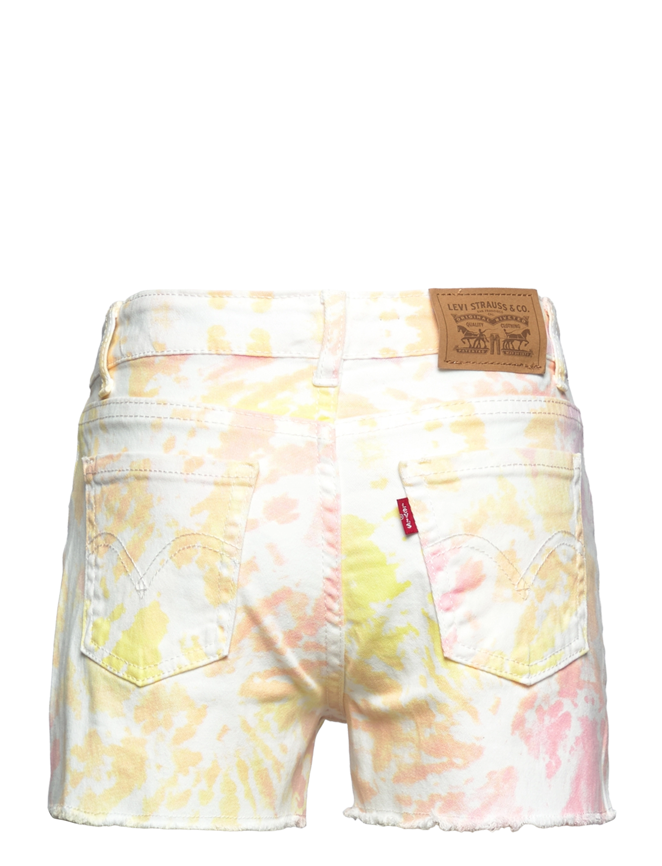 Levi's - Levi's Tie Dye Girlfriend Shorts - white - 1