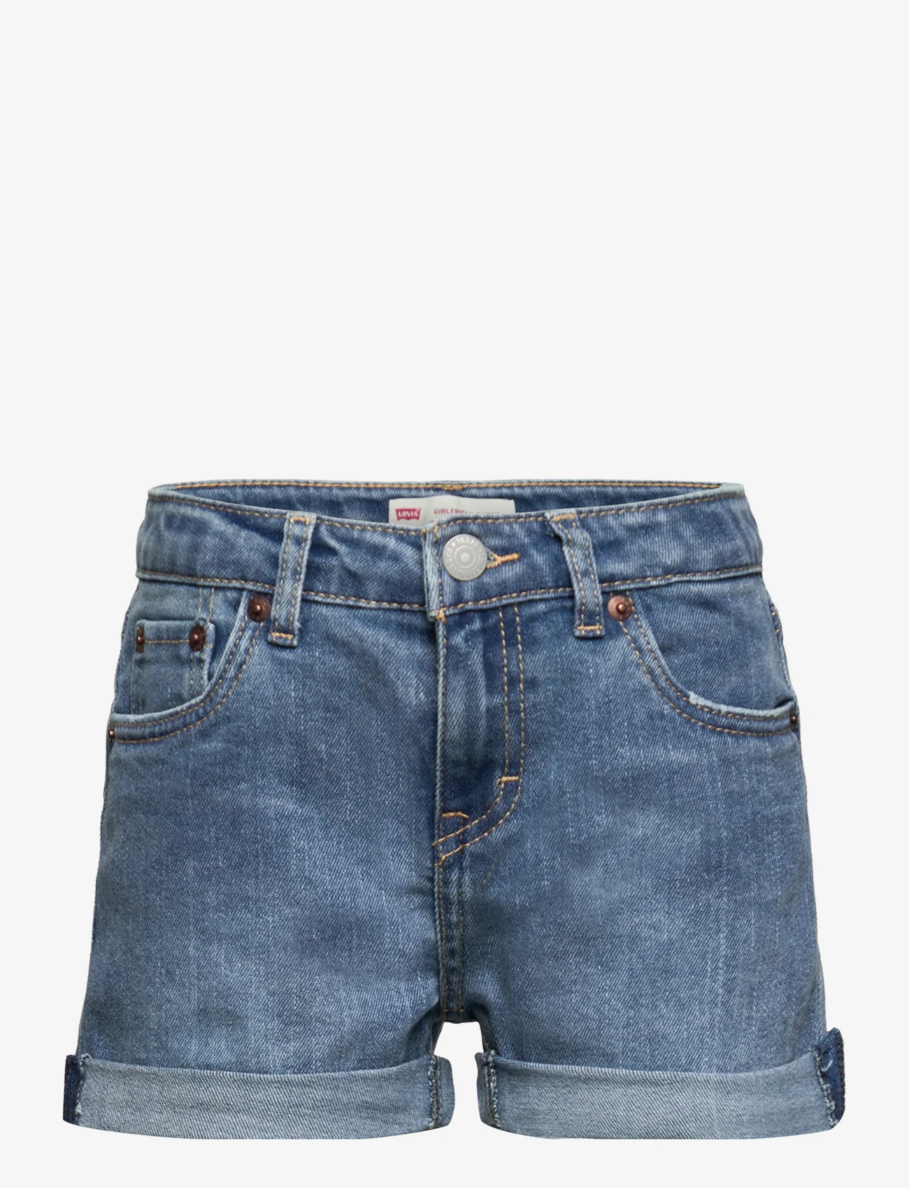 Levi's - Levi's Cuffed Girlfriend Shorts - denim shorts - blue - 0