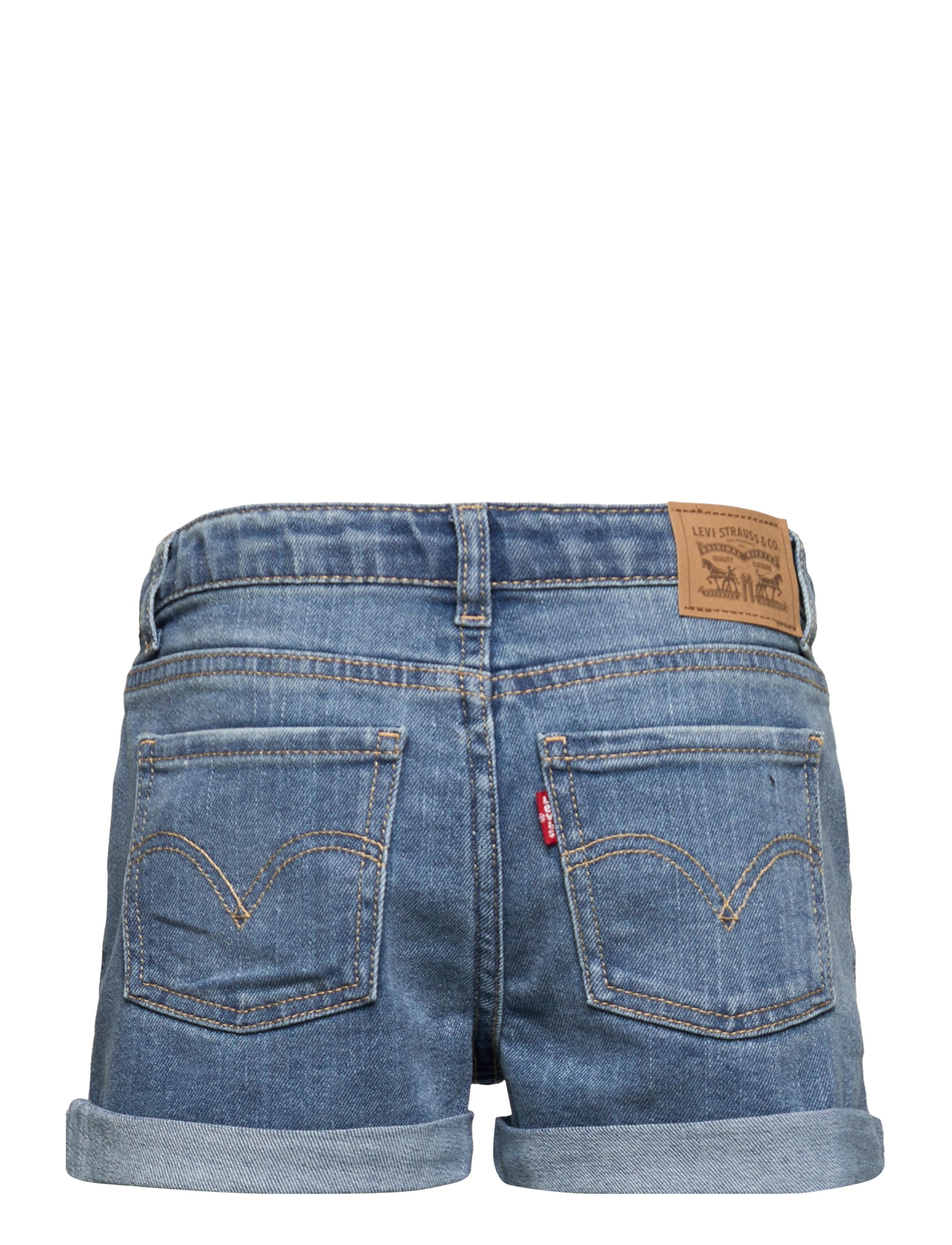 Levi's - Levi's Cuffed Girlfriend Shorts - blue - 1