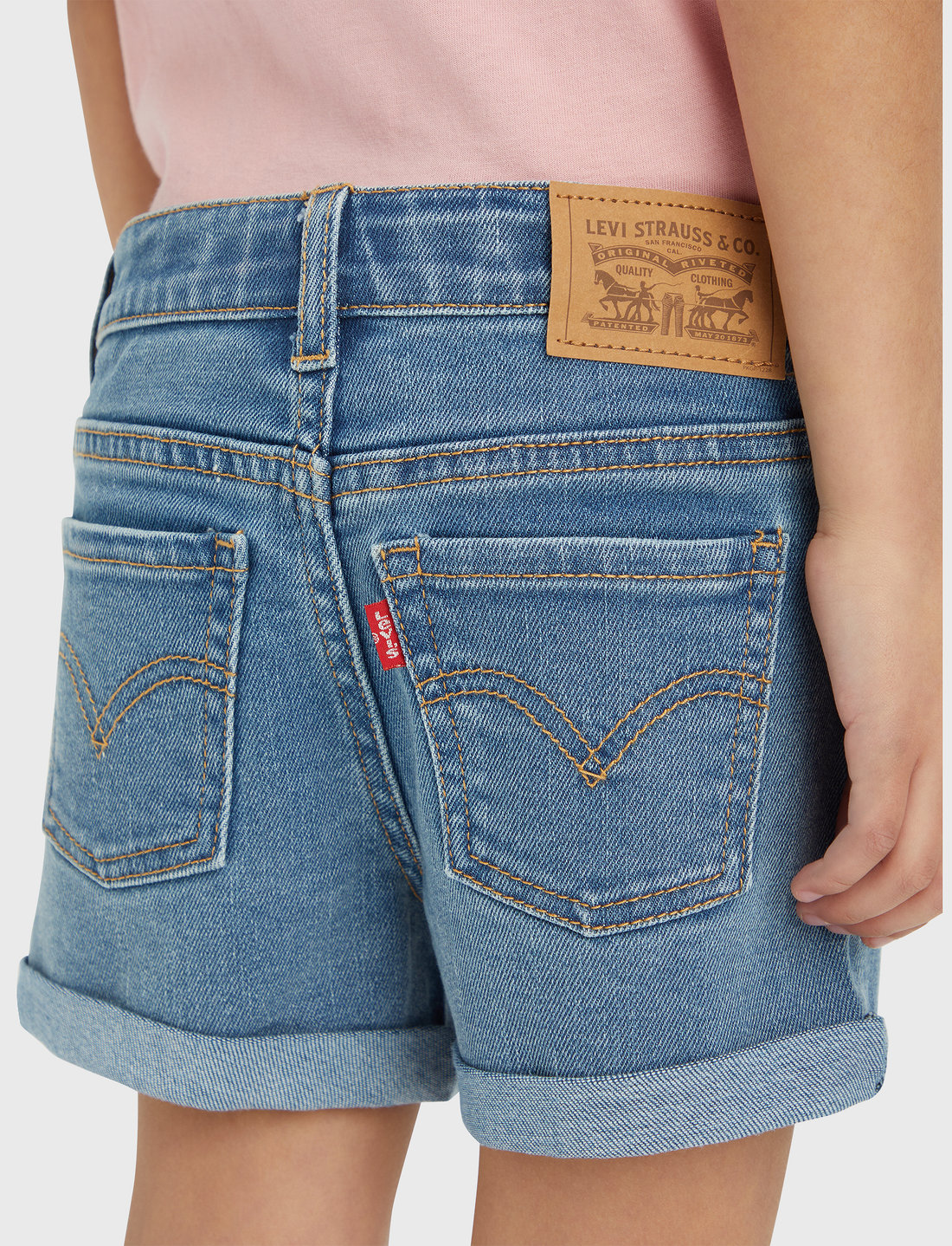 Size 4 levi sales shorts