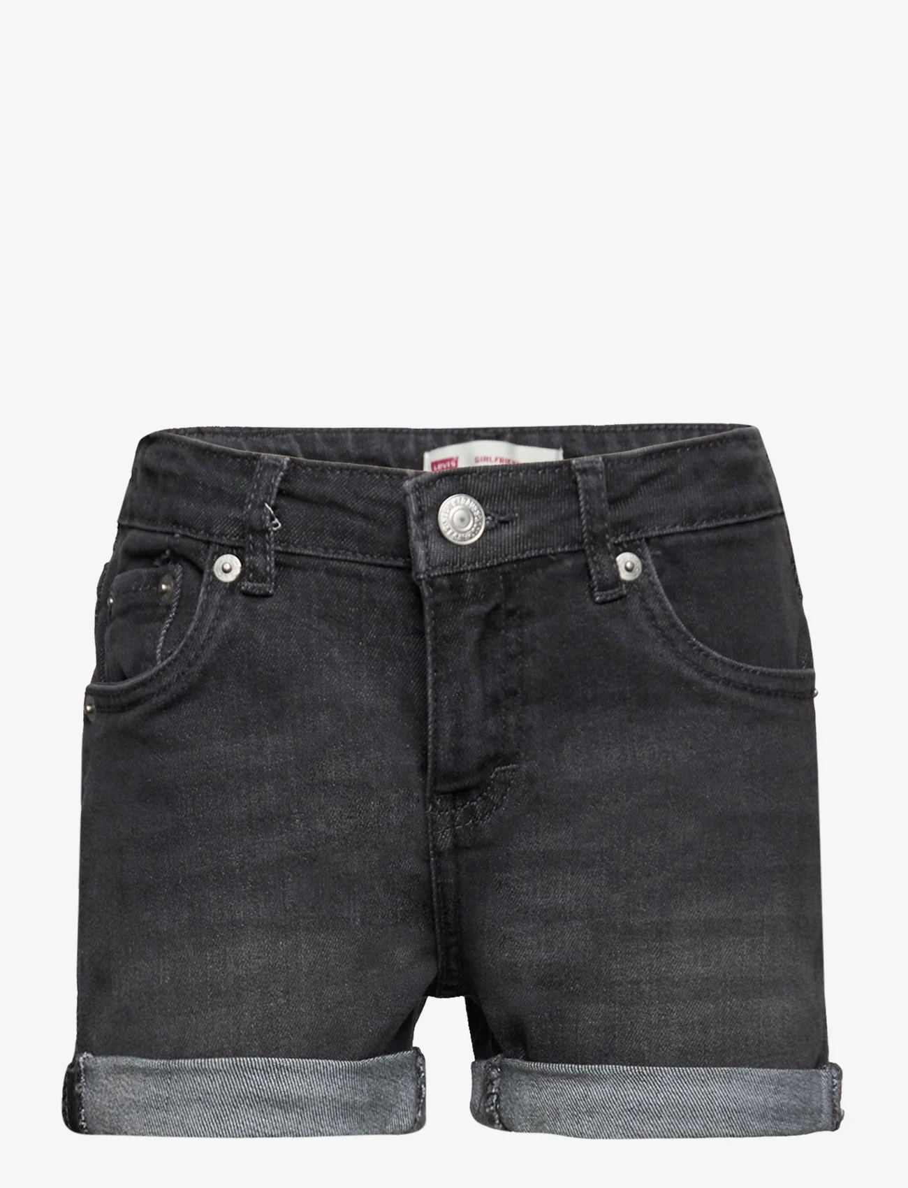 Levi's - Levi's Cuffed Girlfriend Shorts - jeansshorts - dark grey - 0