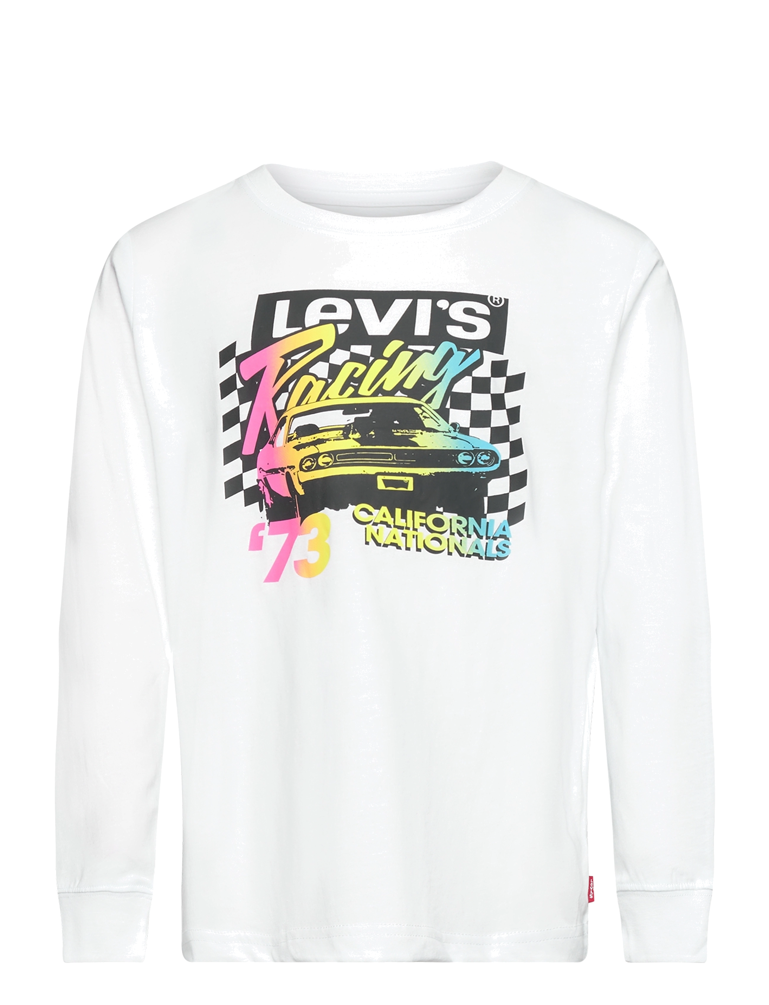 Levi's Racing Box Tab Tee - WHITE