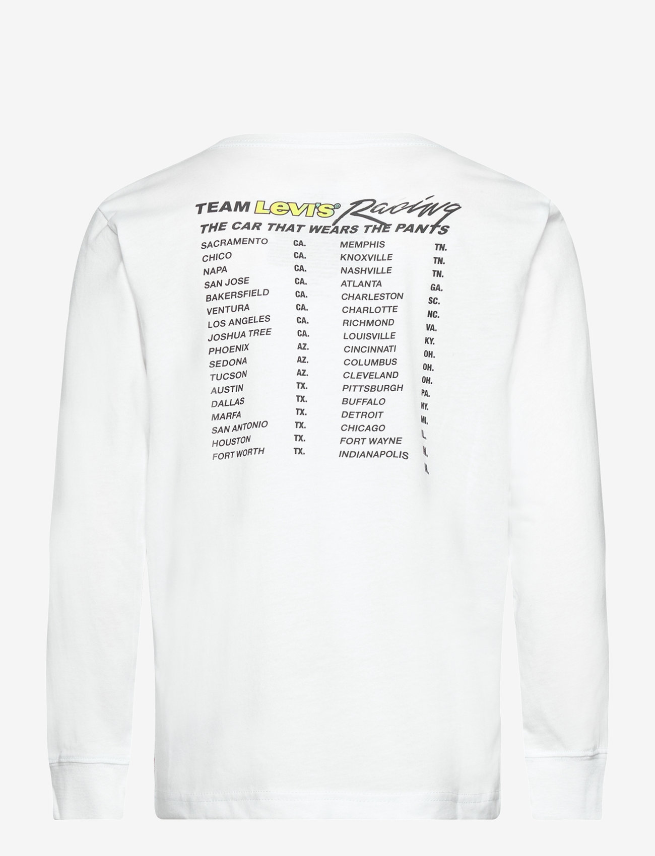 Levi's - Levi's Racing Box Tab Tee - white - 1