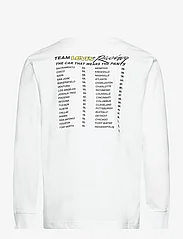Levi's - Levi's Racing Box Tab Tee - langærmede t-shirts - white - 1