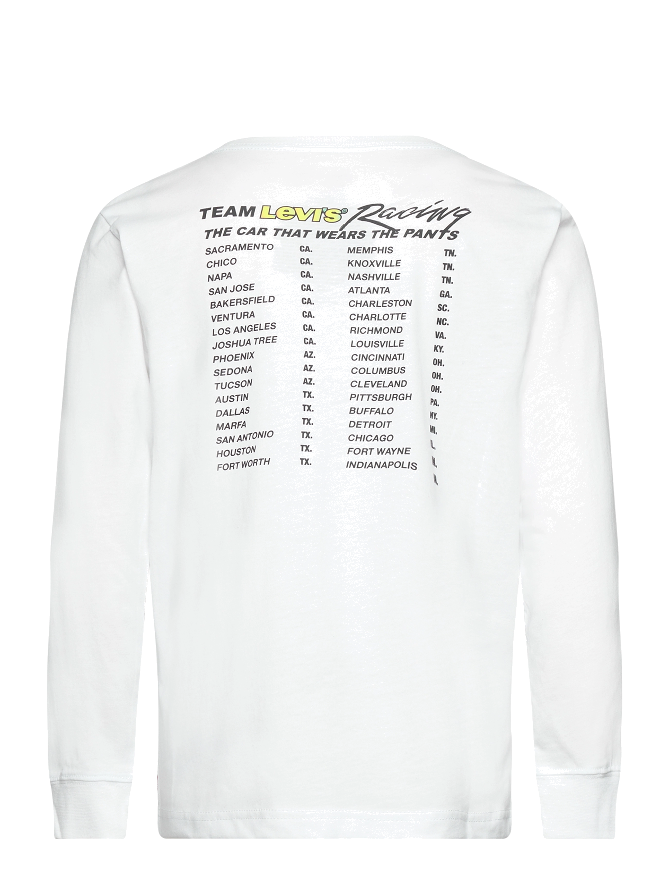 Levi's - Levi's Racing Box Tab Tee - white - 1