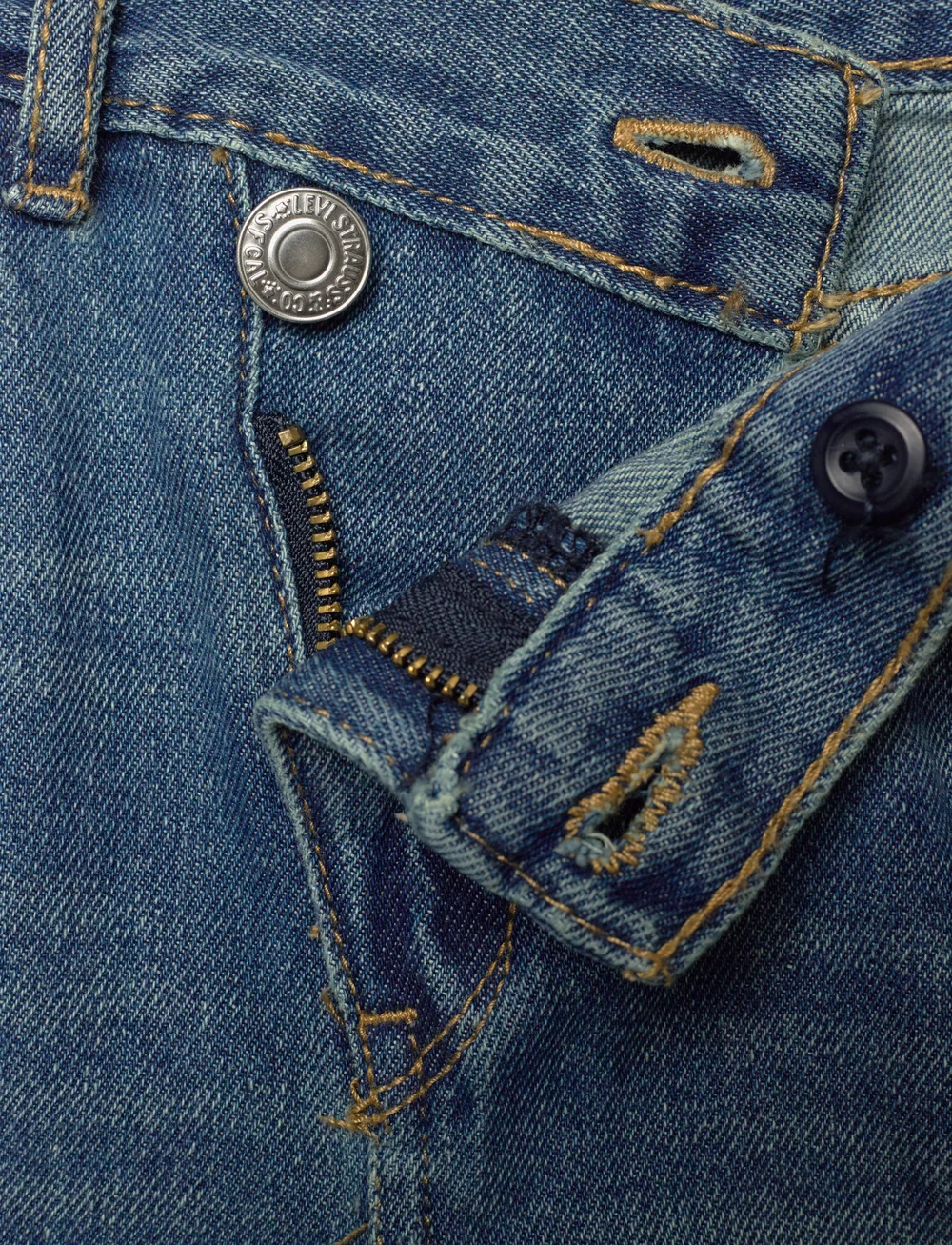 Levi's - Levi's Folded Mini Mom Shorts - jeansshorts - middle blue - 3