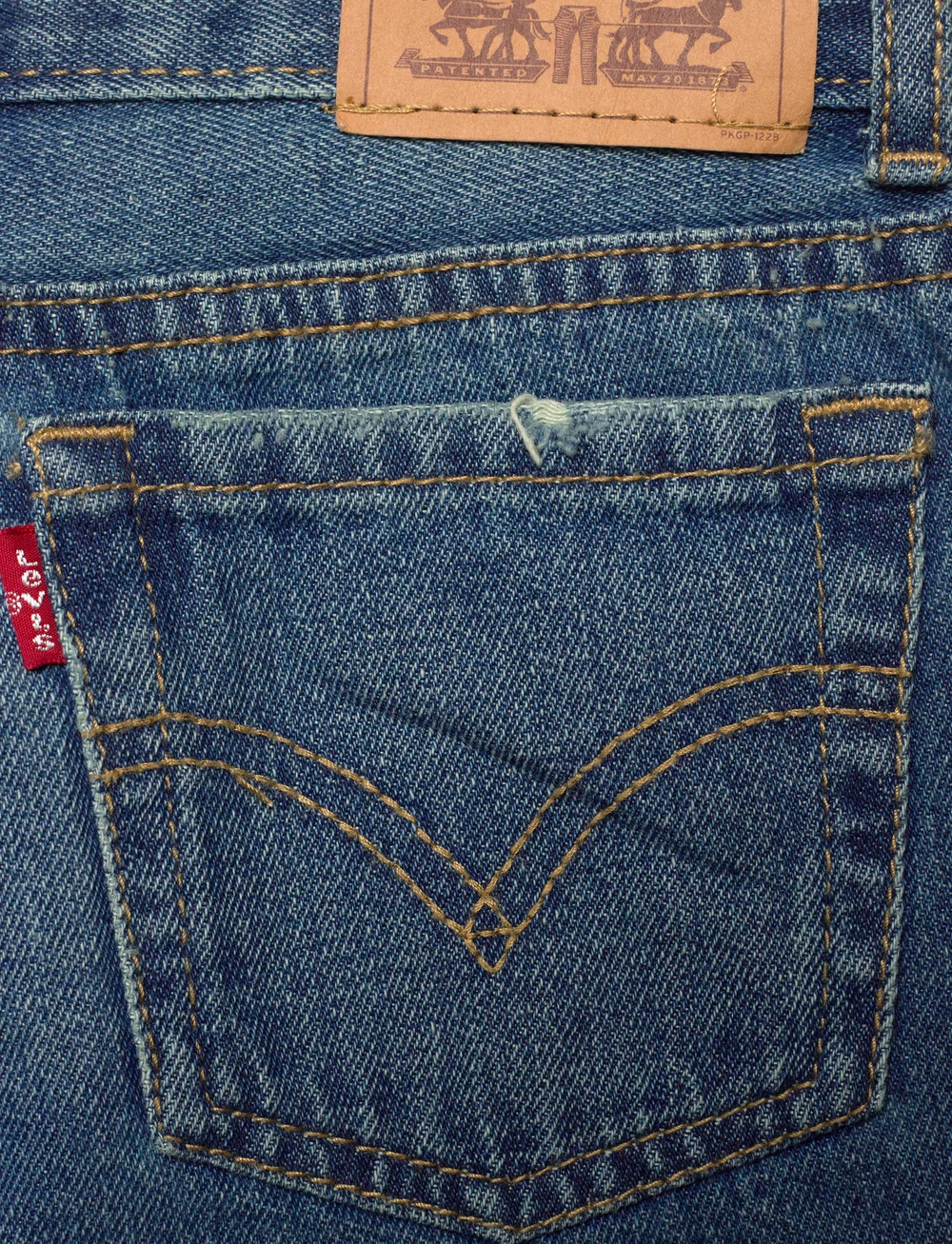 Levi's - Levi's Folded Mini Mom Shorts - jeansshorts - middle blue - 4