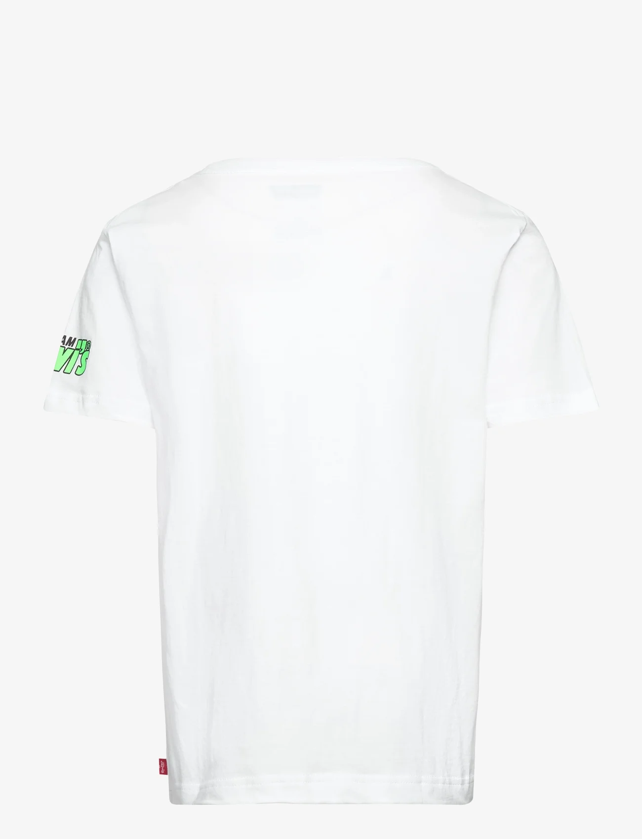 Levi's - Levi's Retro Car Tee - kortärmade t-shirts - white - 1