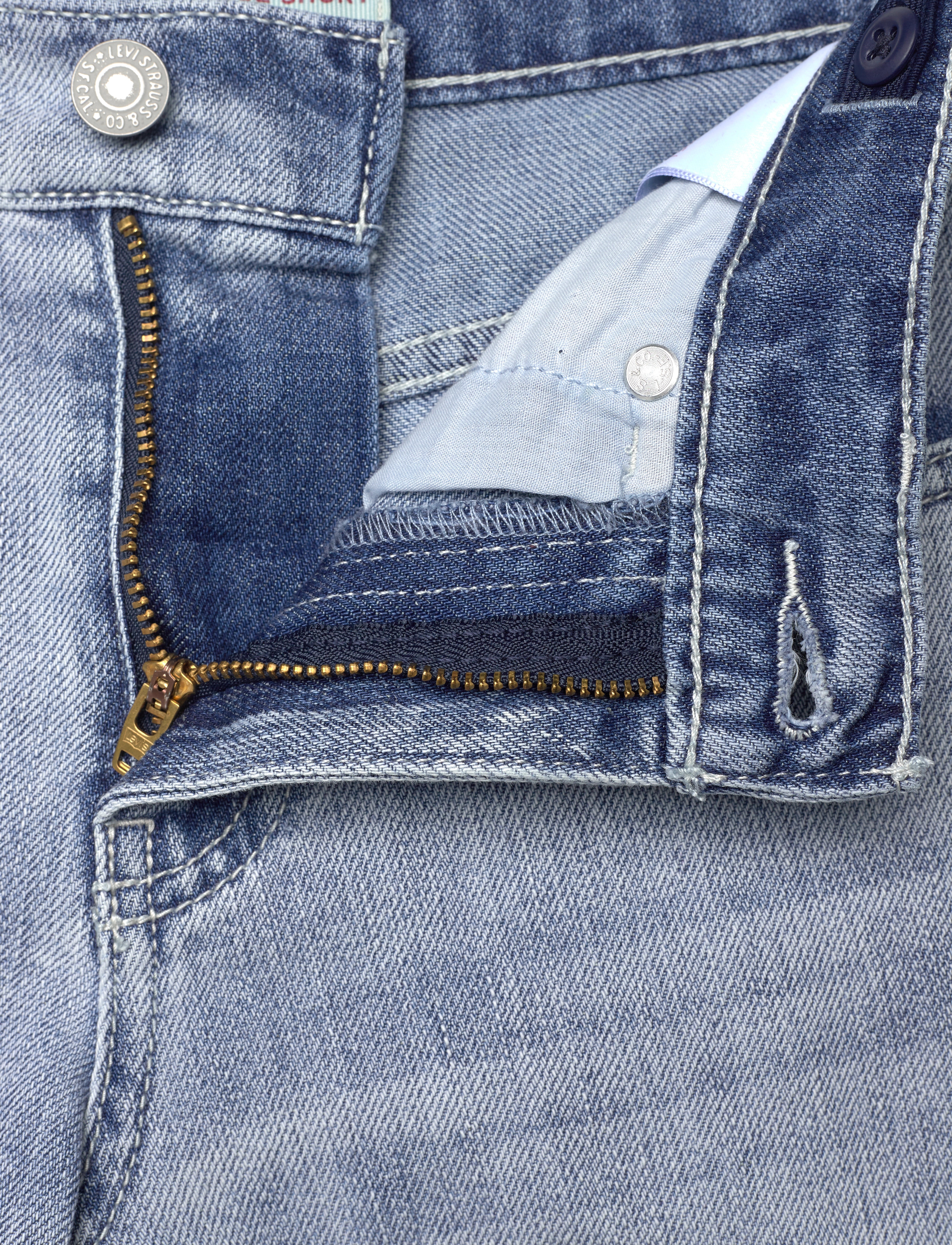 Levi's - Levi's Stay Loose Denim Shorts - blue - 3