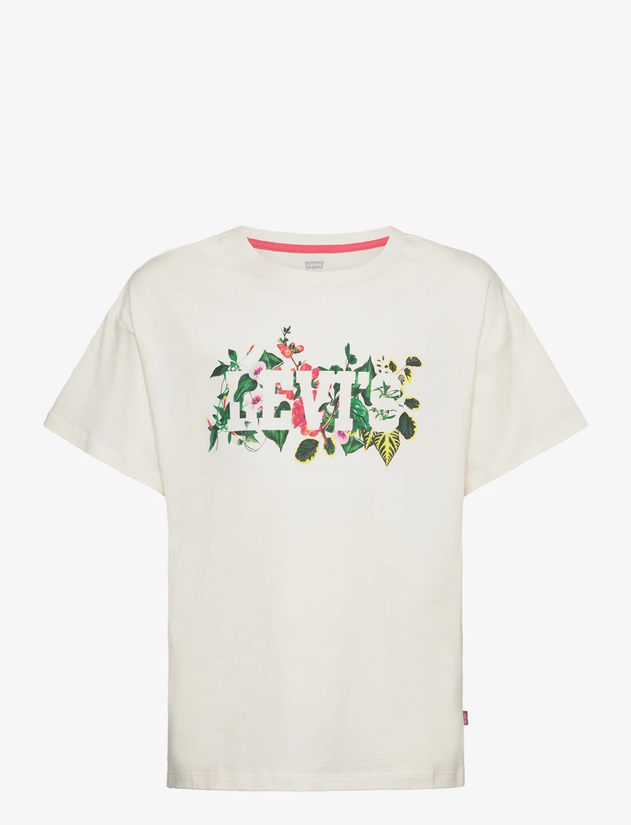 Levi's - Levi's Oversized Tropical Tee - short-sleeved t-shirts - white - 0