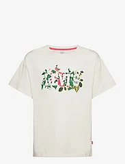 Levi's - Levi's Oversized Tropical Tee - kortærmede t-shirts - white - 0