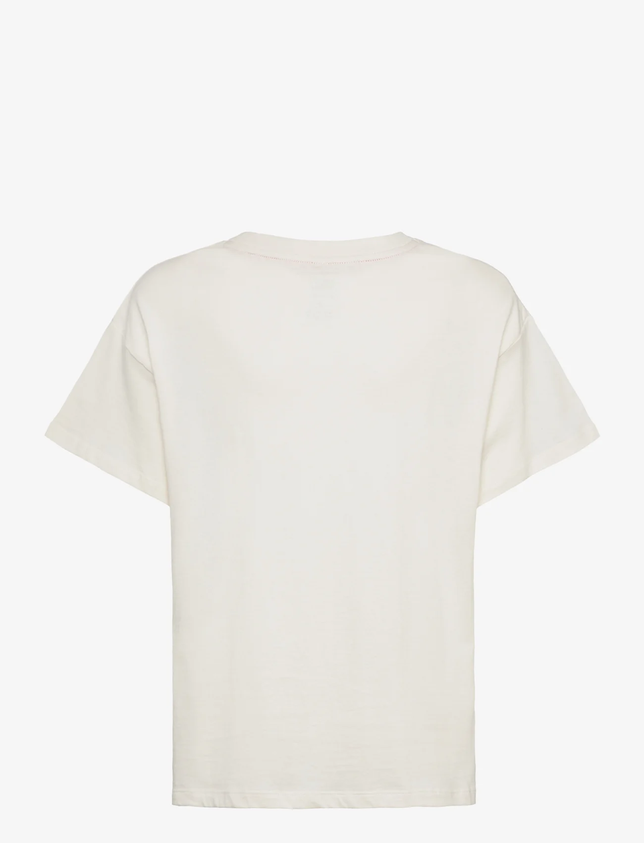 Levi's - Levi's Oversized Tropical Tee - kortärmade t-shirts - white - 1