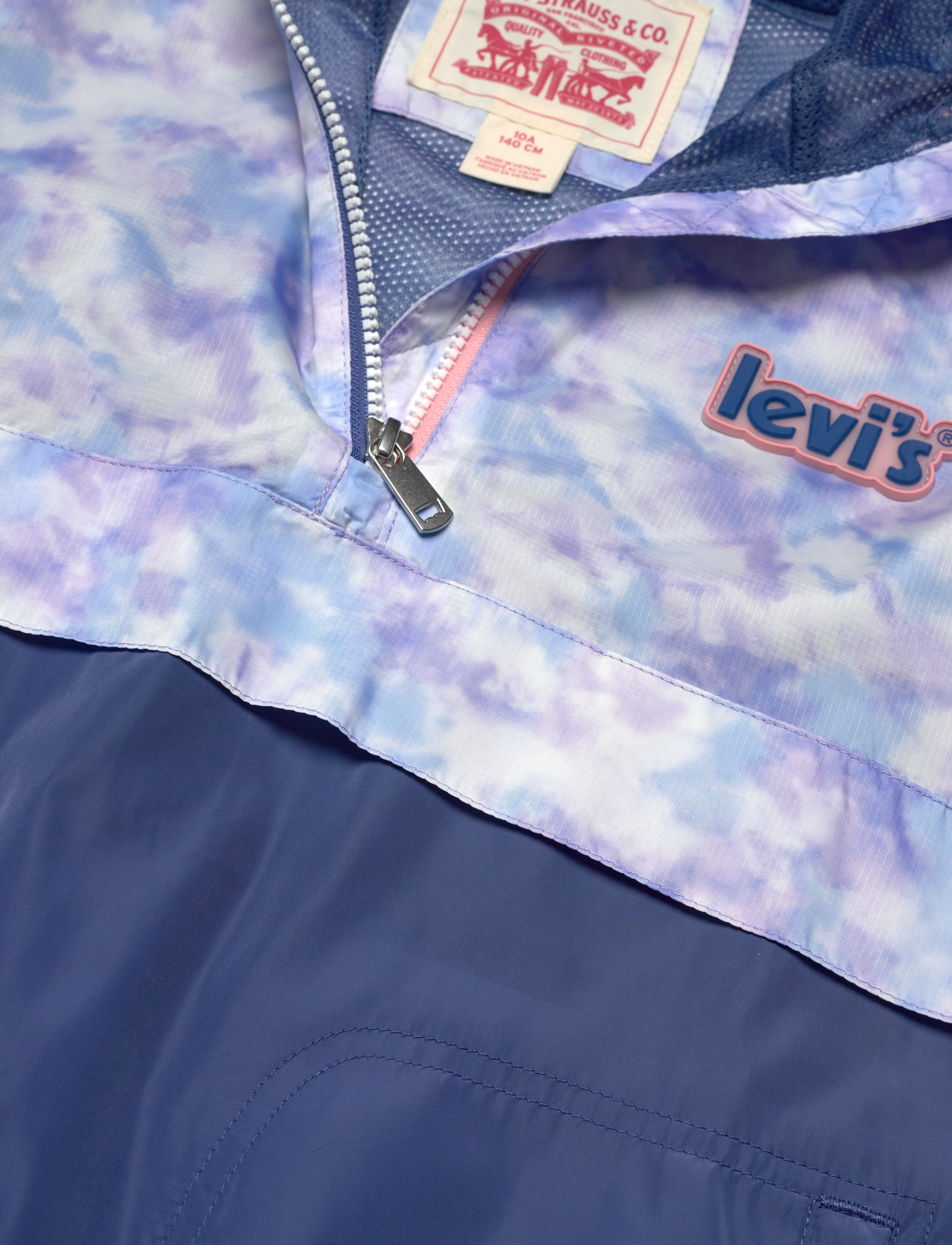 Levi's - Levi's Colorblocked Anorak - blue - 2