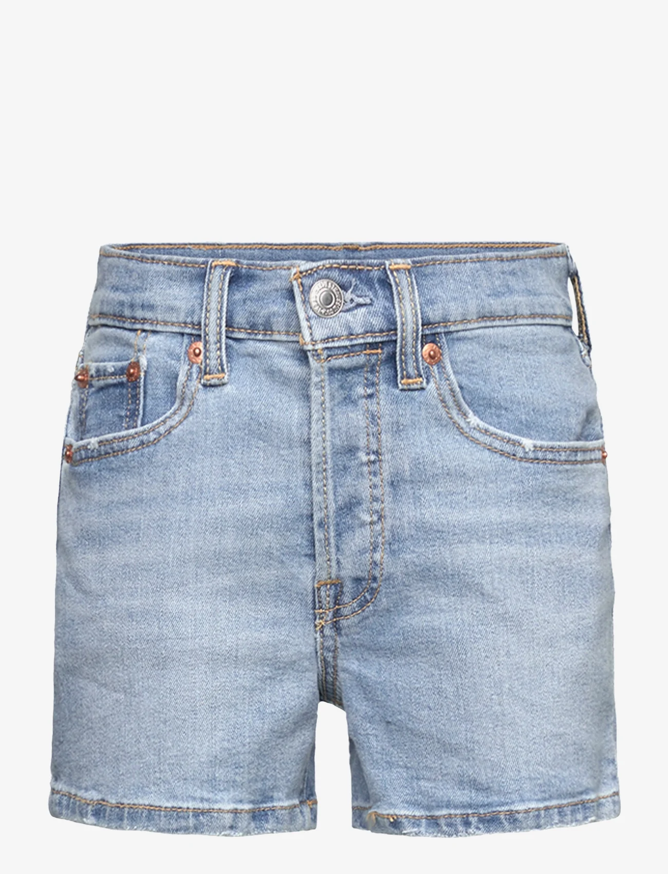 Levi's - Levi's 501® Original Fit Shorty Shorts - džinsiniai šortai - blue - 0