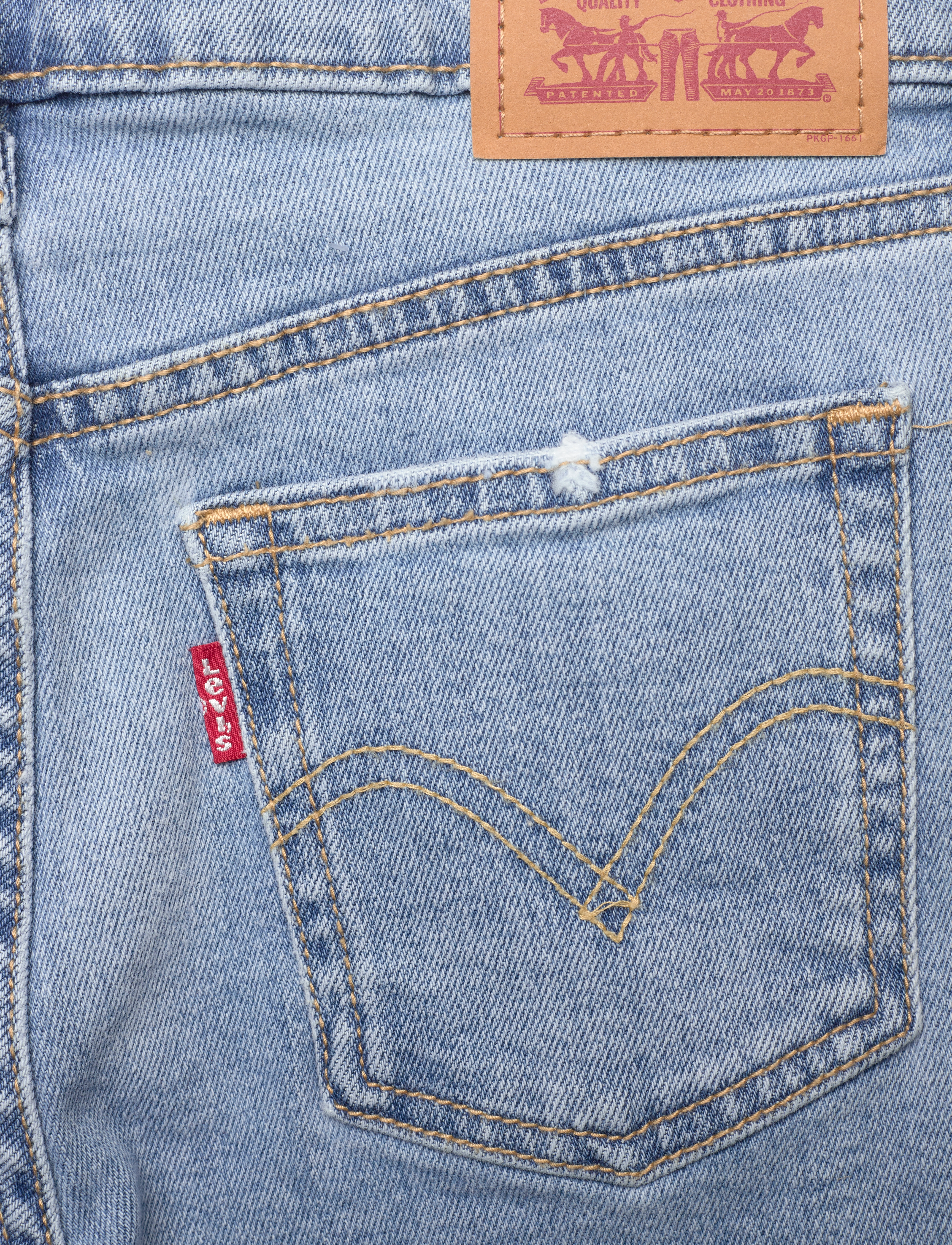 Levi's - Levi's 501® Original Fit Shorty Shorts - blue - 4