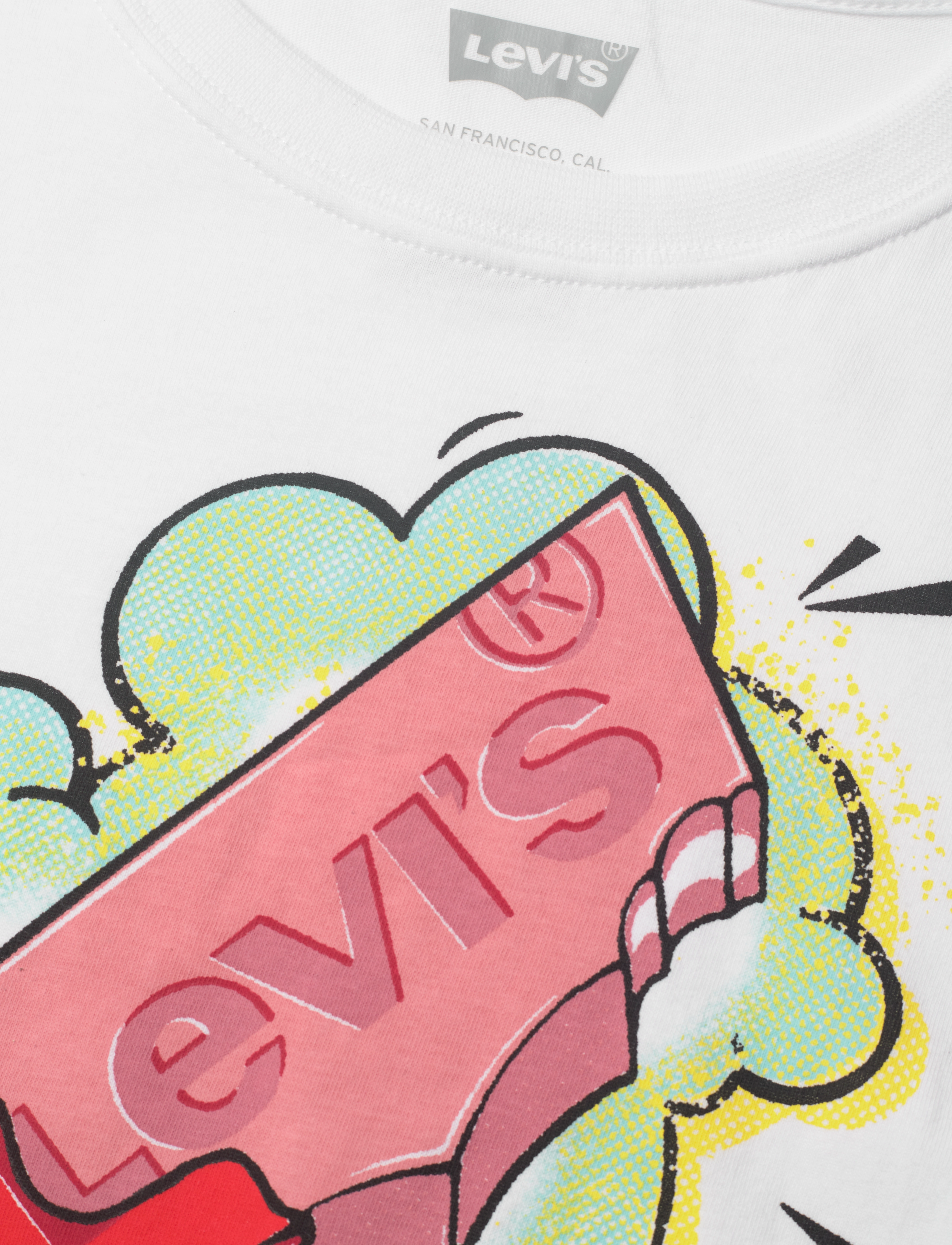 Levi's - Levi's Popsicle Tee - white - 2