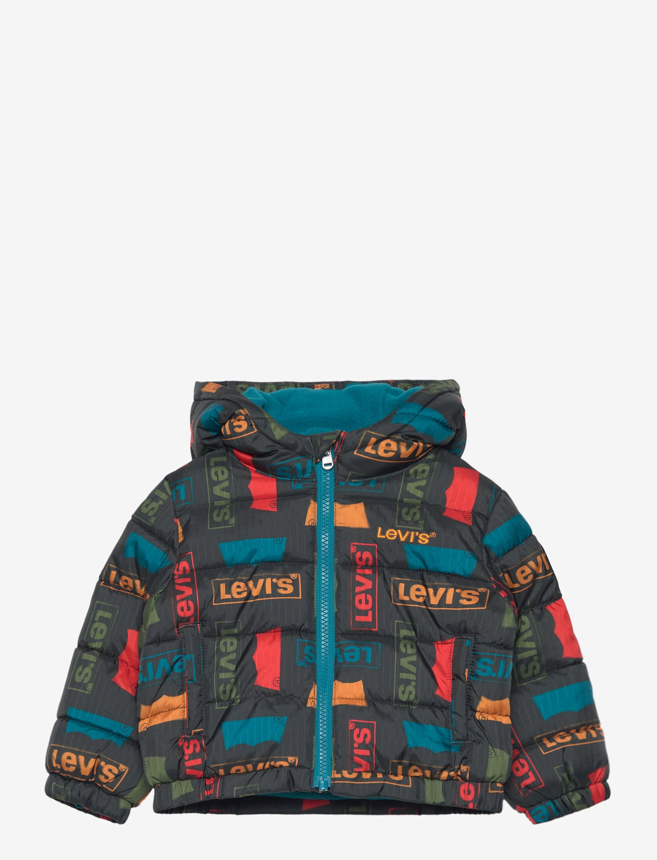 Levi's - Levi's® Core Printed Puffer Jacket - blue - 0