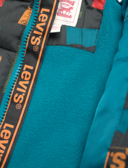 Levi's - Levi's® Core Printed Puffer Jacket - daunen- und steppjacken - blue - 4