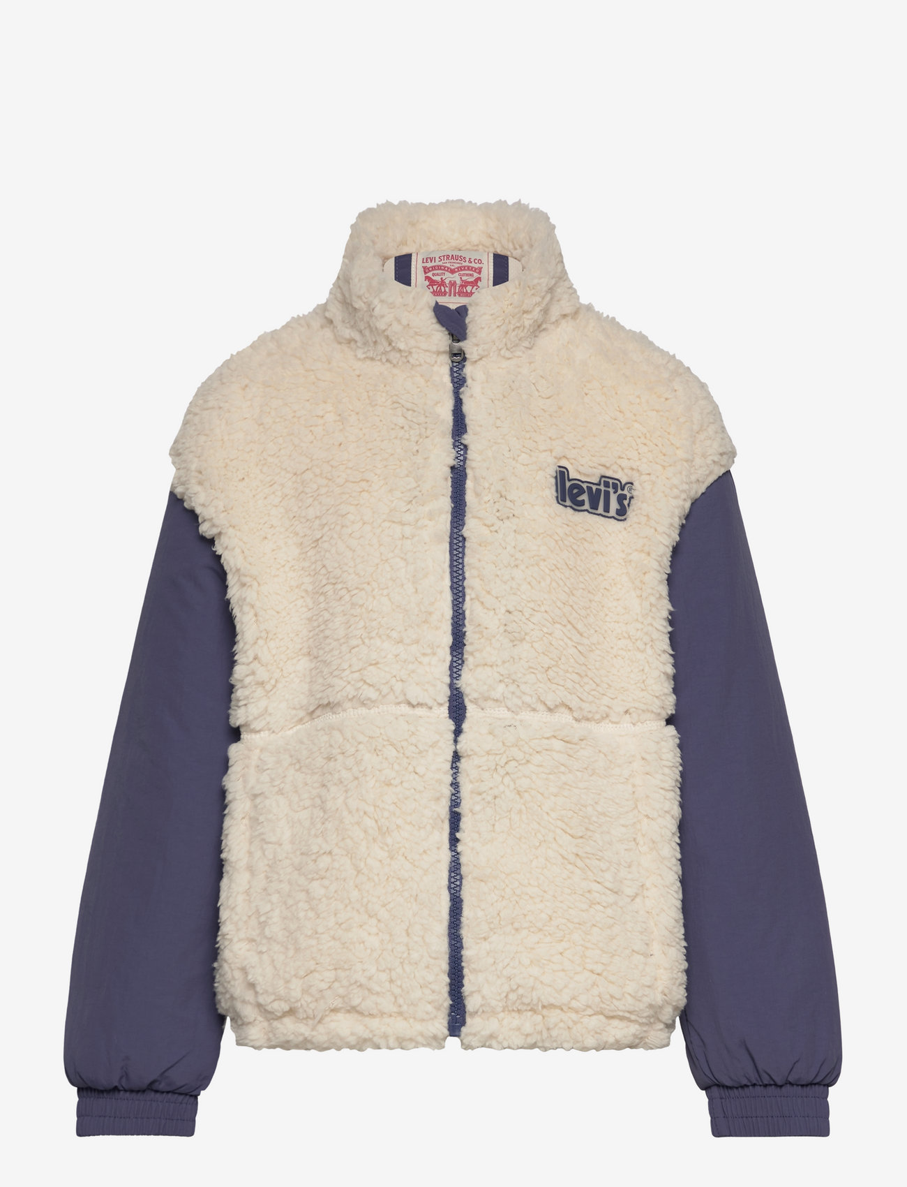 Levi's - Levi's® Boxy Fit Sherpa Jacket - white - 0