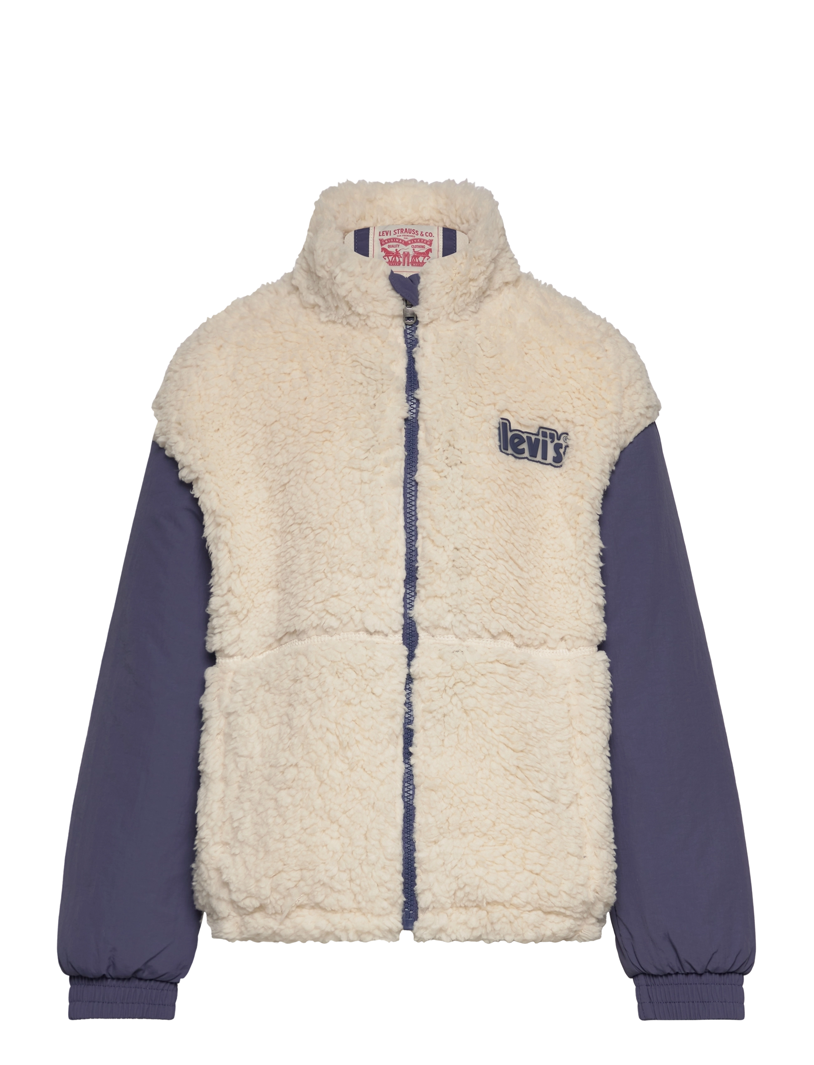 Levi's - Levi's® Boxy Fit Sherpa Jacket - white - 1