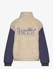 Levi's - Levi's® Boxy Fit Sherpa Jacket - multino audinio striukės - white - 1