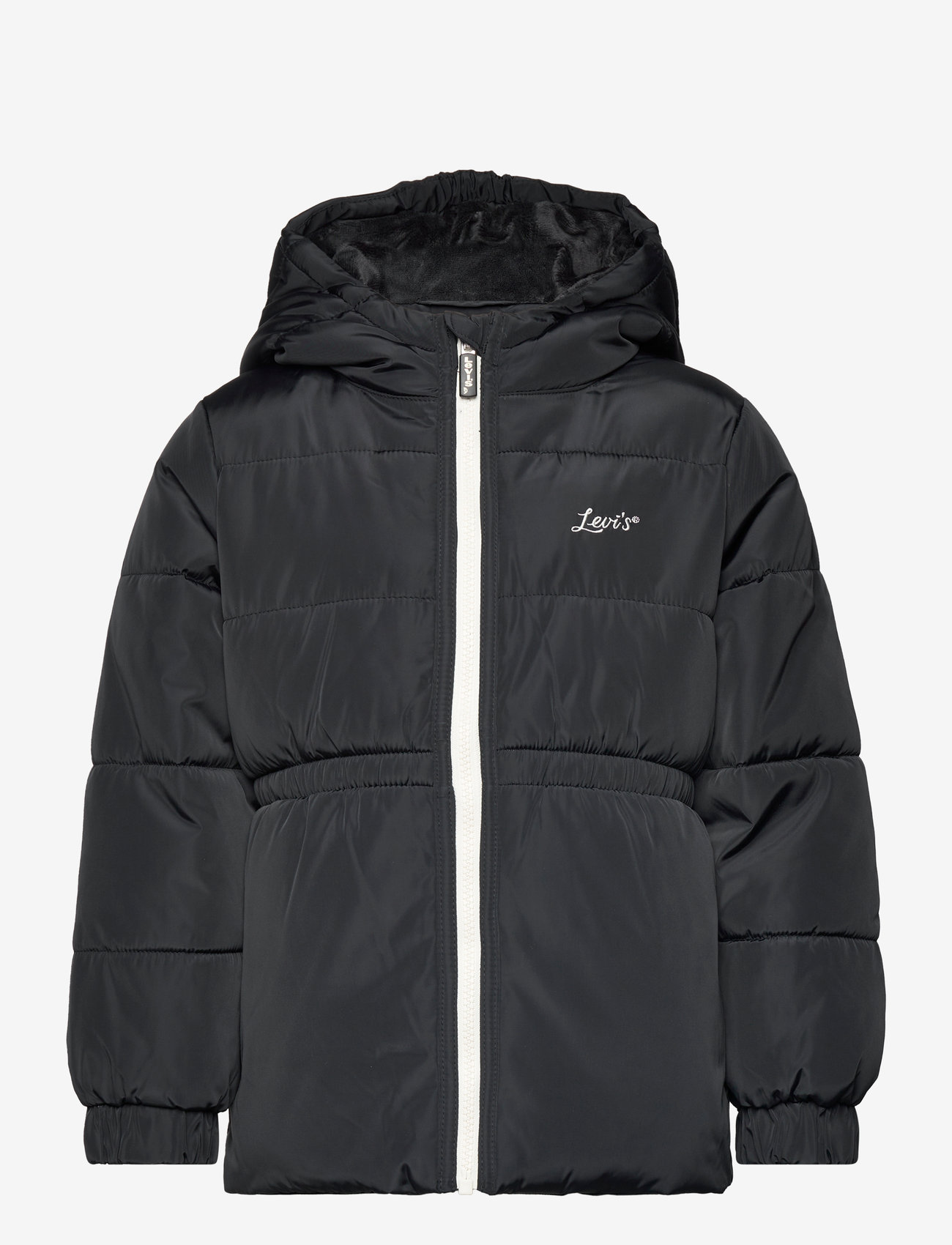 Levi's - Levi's® Thigh Length Puffer Jacket - donsjacks & gevoerde jassen - grey - 0