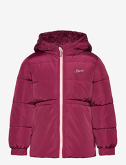 Levi's® Thigh Length Puffer Jacket - RED