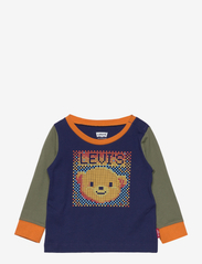 Levi's® Pixel Bear Colorblocked Tee - BLUE