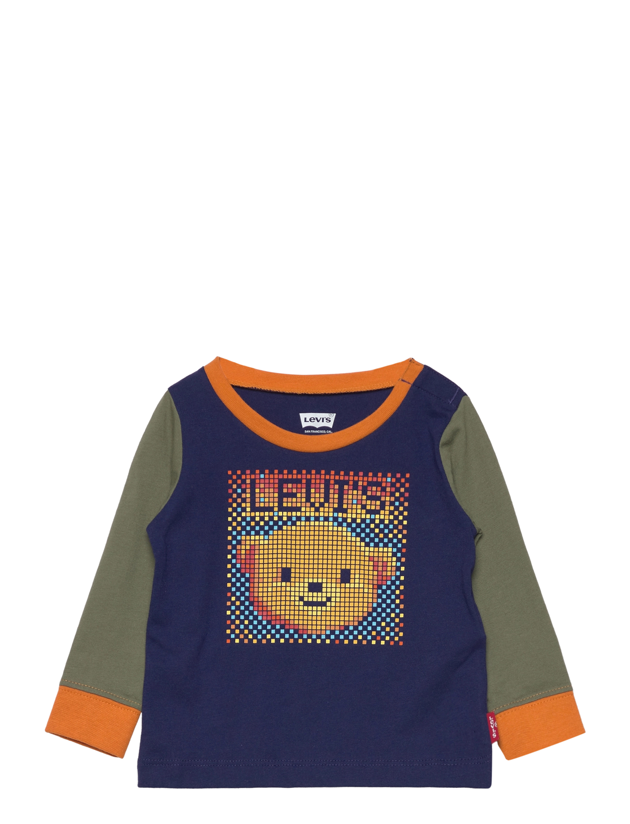 Levi's - Levi's® Pixel Bear Colorblocked Tee - blue - 0