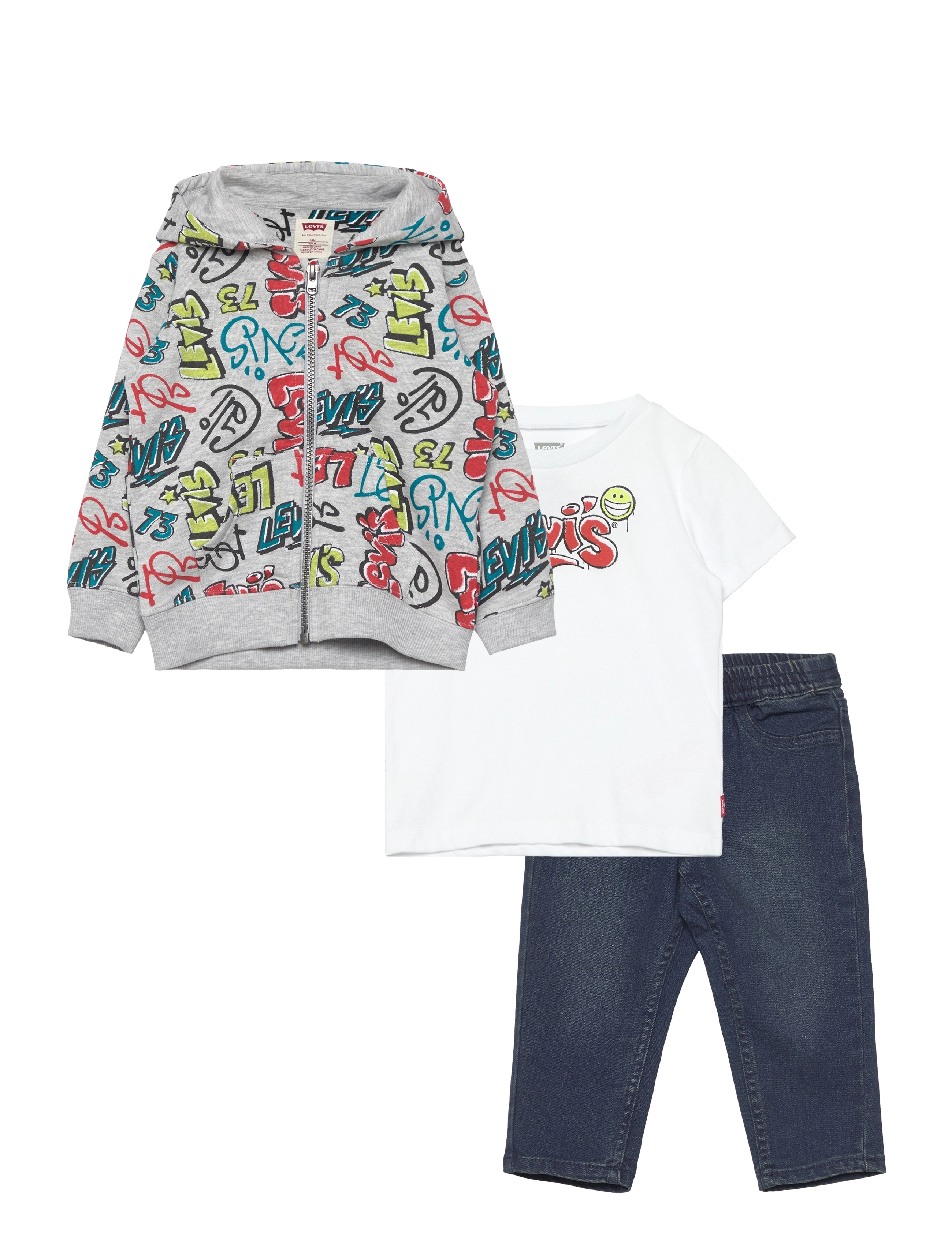 Levi's - Levi's® Graffiti Tag 3-Piece Set - grey - 0