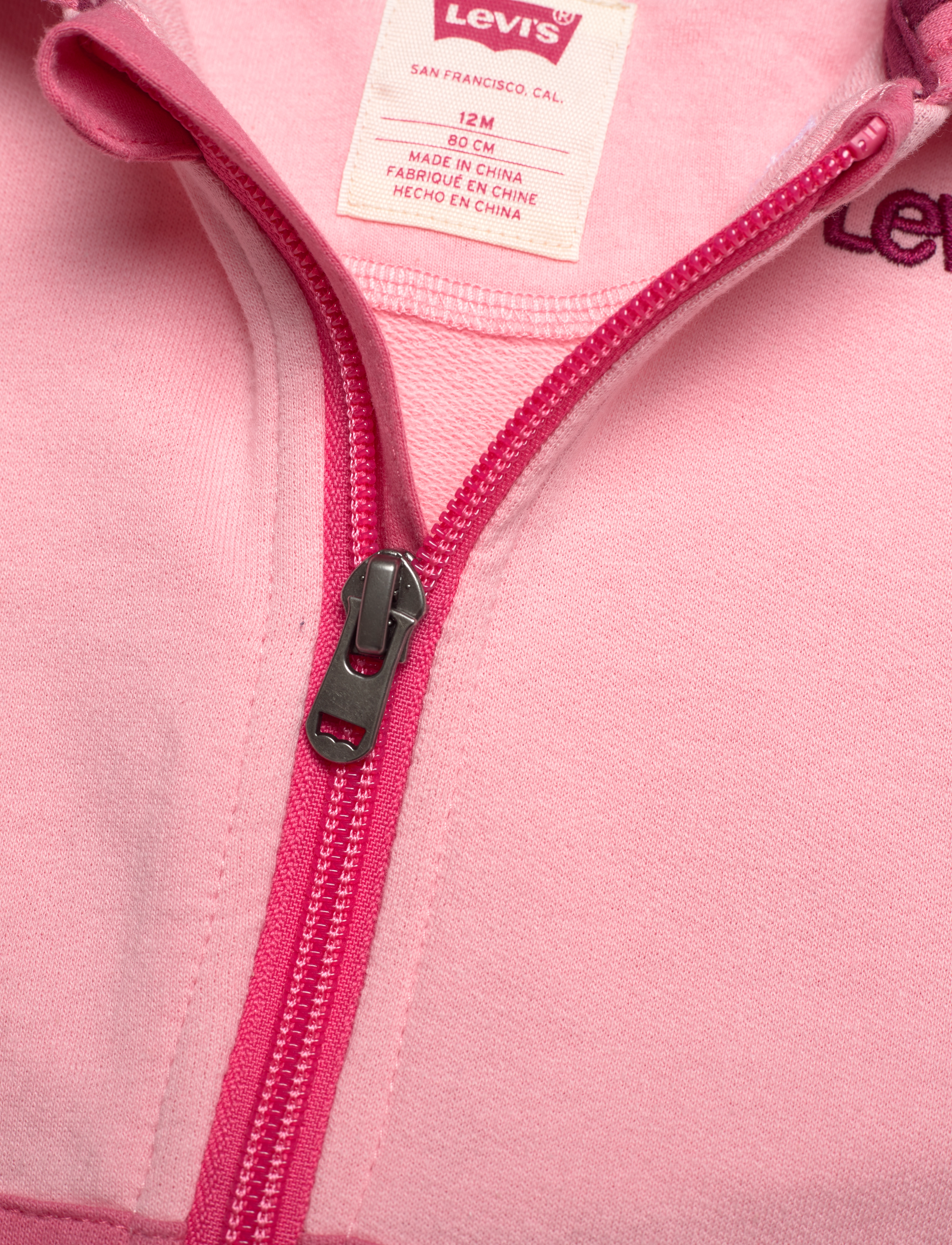 Levi's - Levi's® Colorblocked Hooded Coverall - pink - 2
