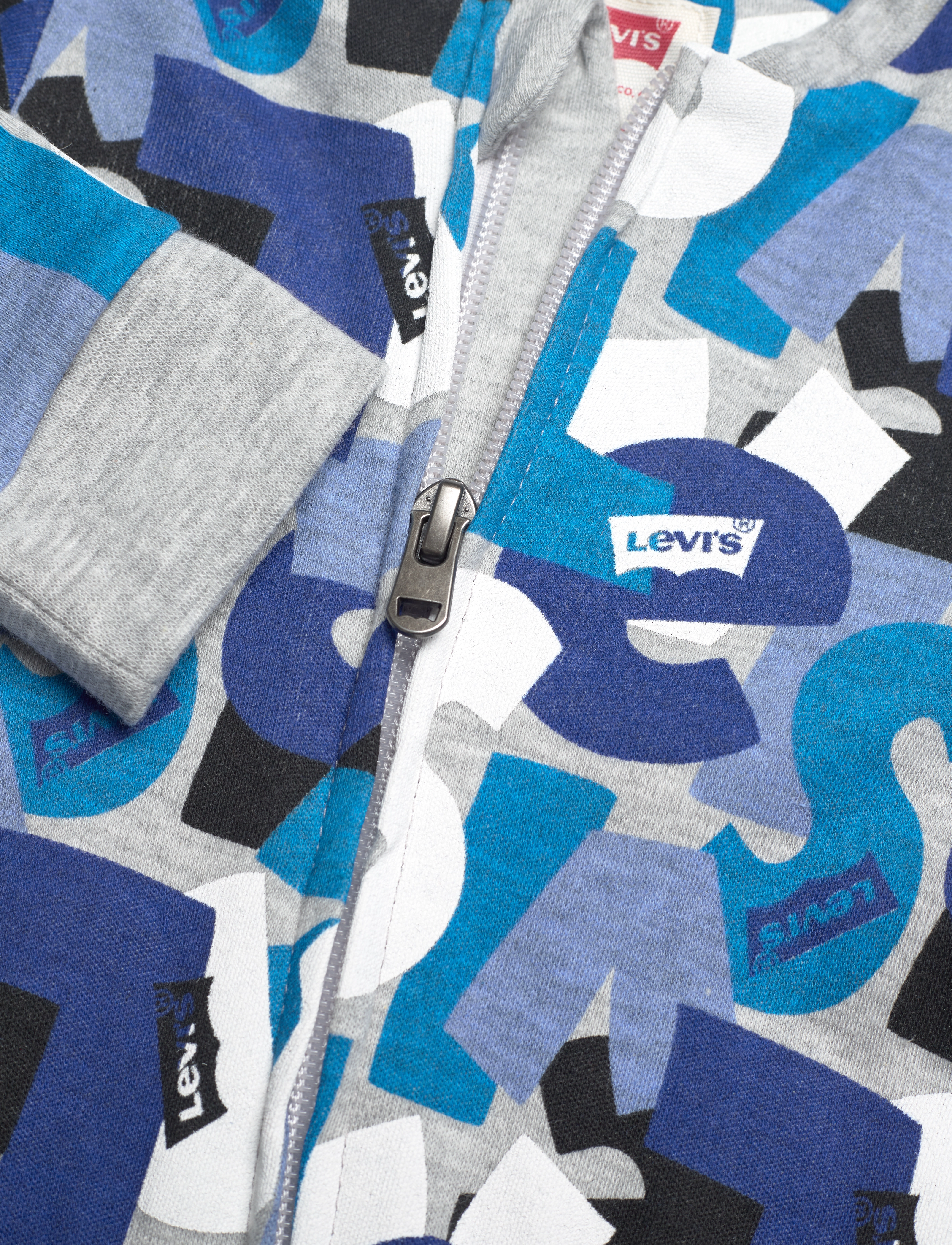 Levi's - Levi's ® Jumbled Footed Coverall - grey - 2
