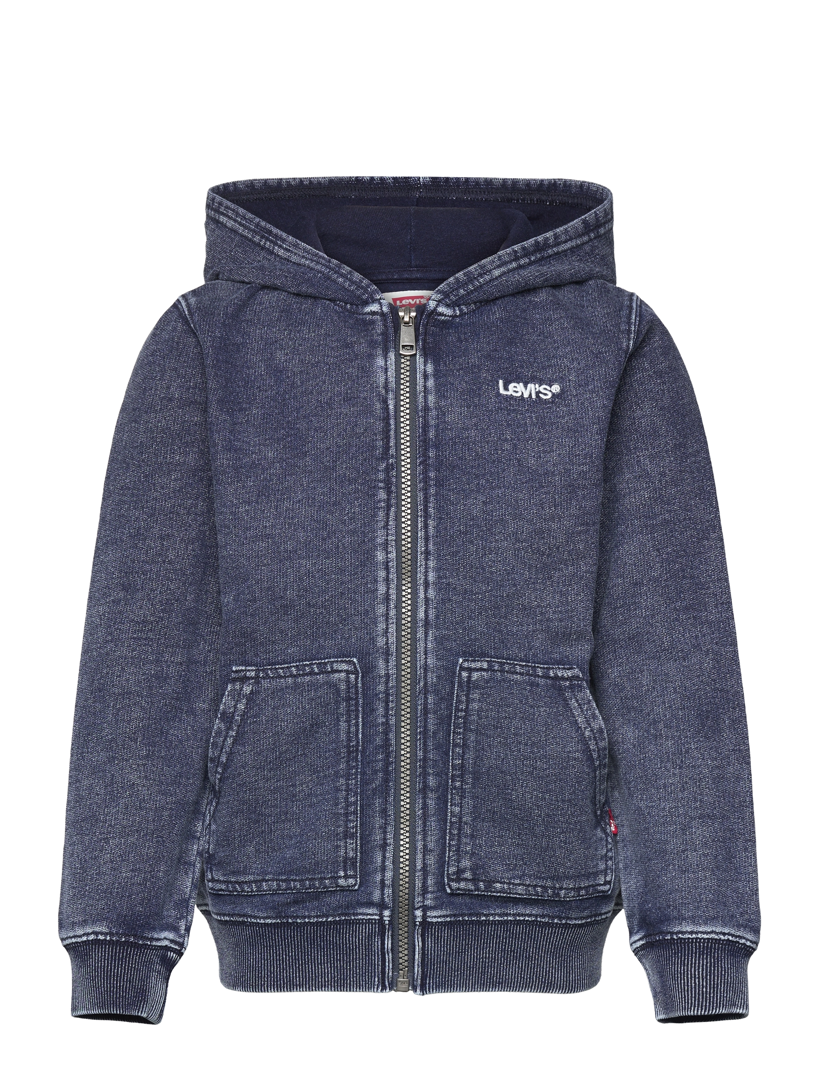 Levi's - Levi's® Logo Indigo Full Zip Hoodie - blue - 0