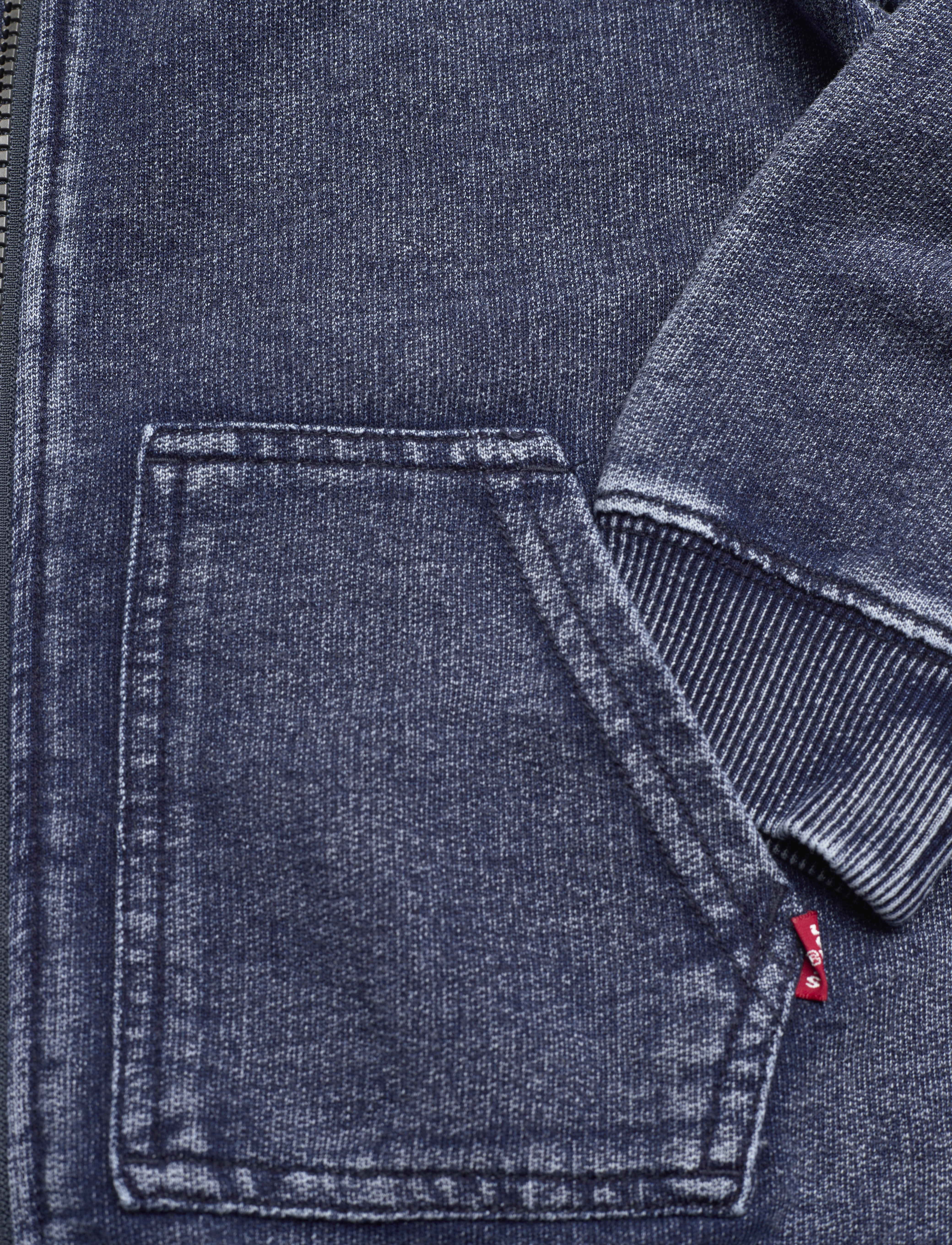 Levi's - Levi's® Logo Indigo Full Zip Hoodie - blue - 3