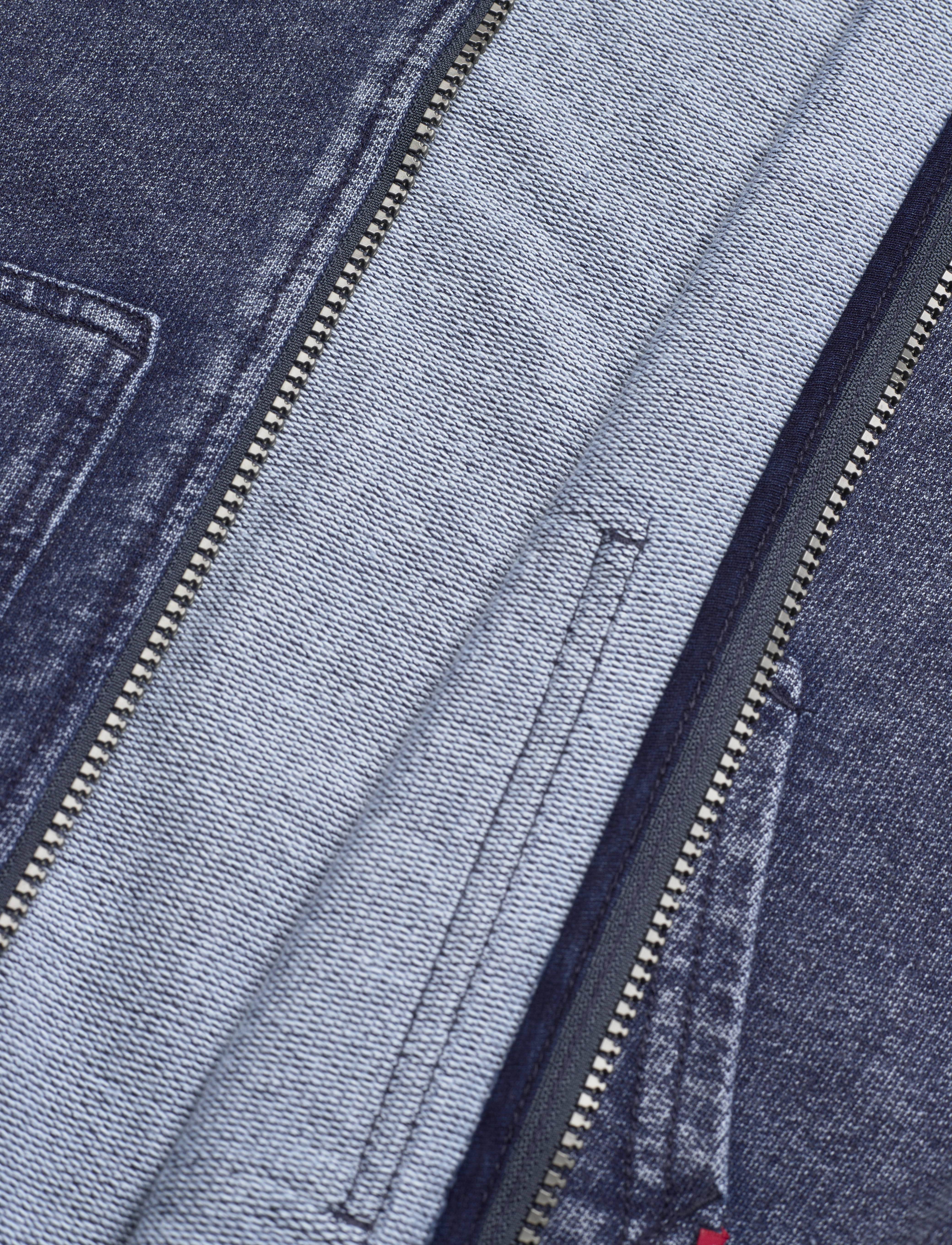 Levi's - Levi's® Logo Indigo Full Zip Hoodie - blue - 4