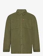 Levi's® Corduroy Button Up Shirt - GREEN