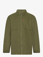 Levi's - Levi's® Corduroy Button Up Shirt - långärmade skjortor - green - 0