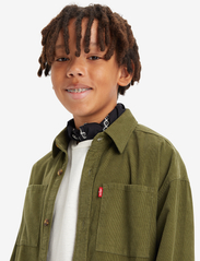 Levi's - Levi's® Corduroy Button Up Shirt - langærmede skjorter - green - 4